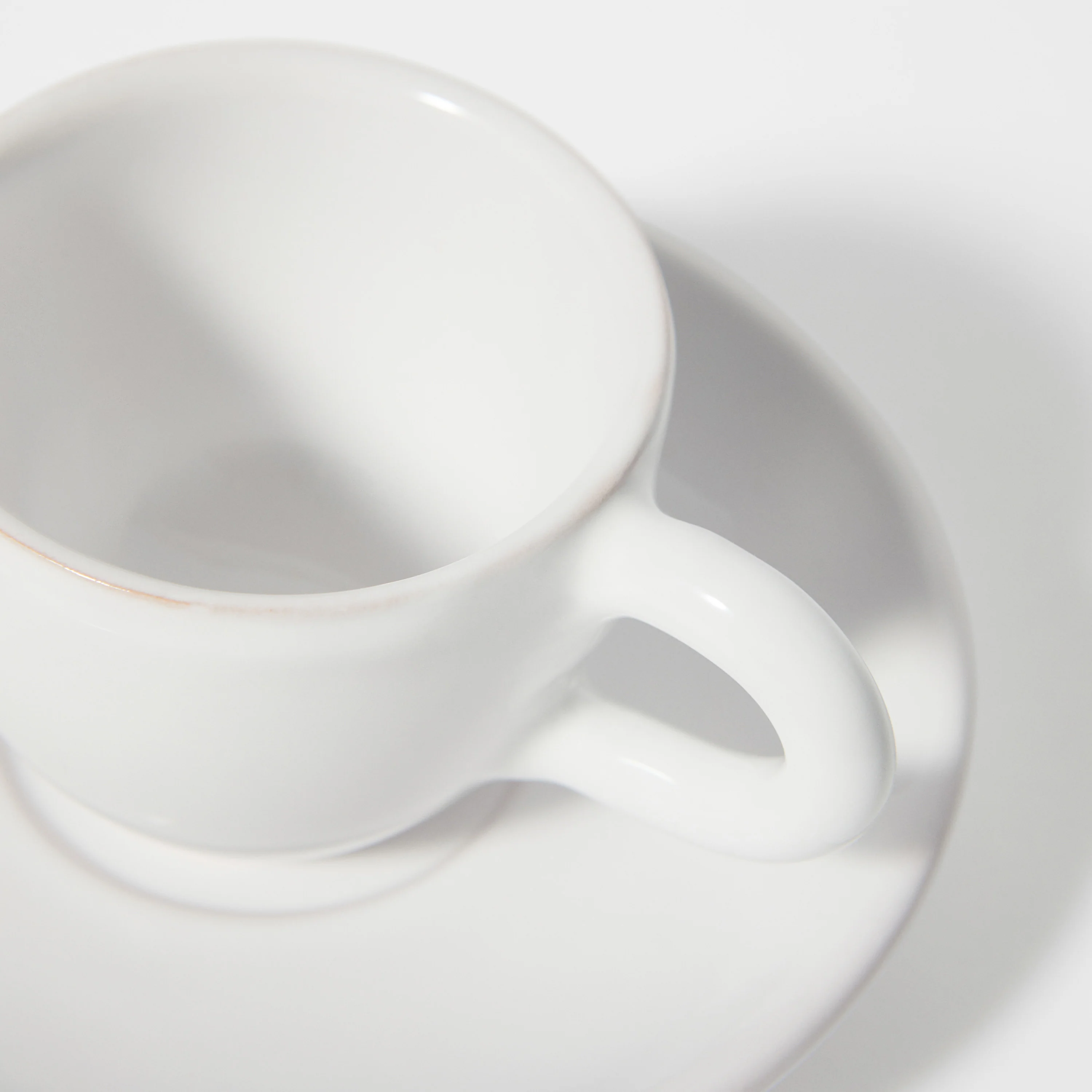 Ceramic Espresso Mug With Plate - Image 2