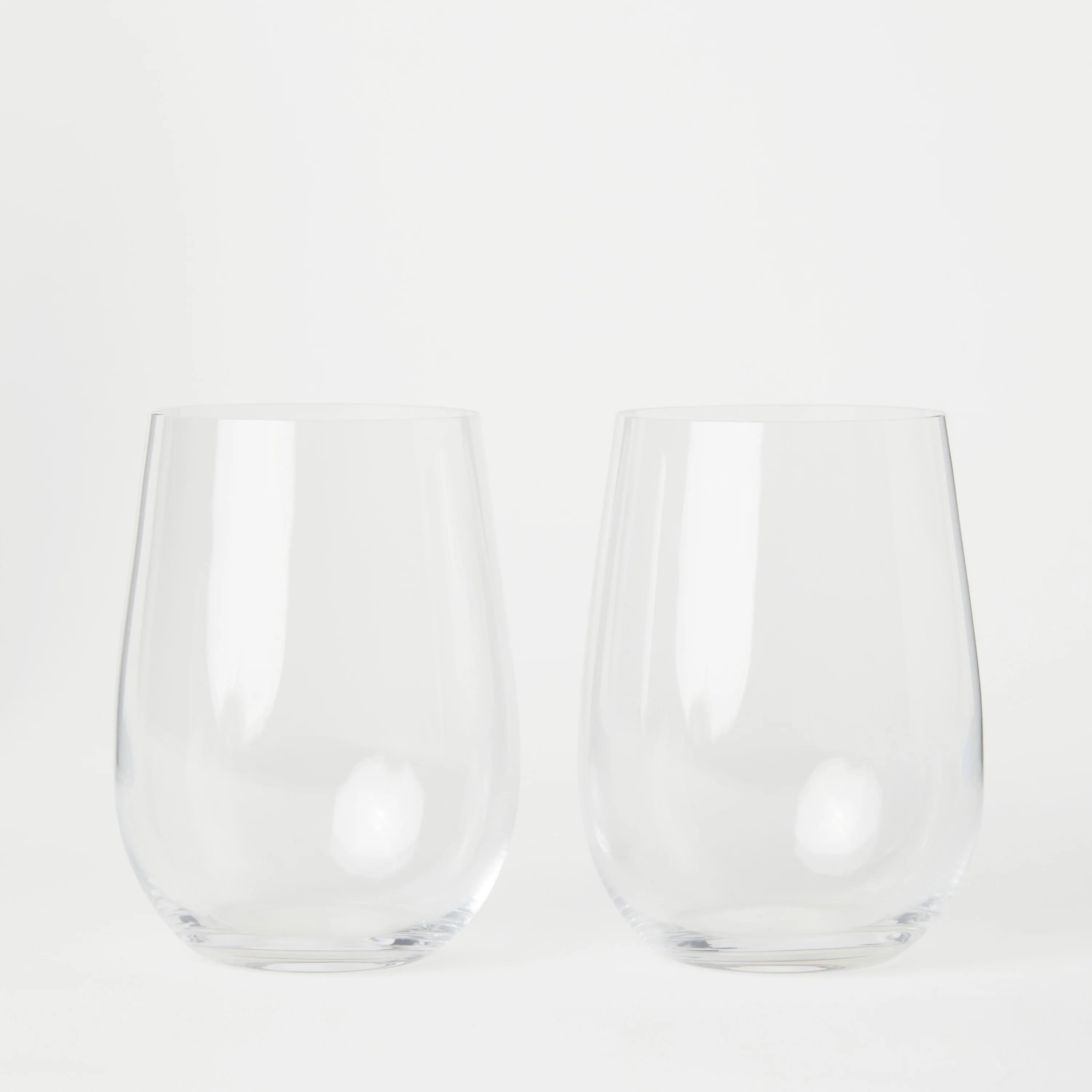 Crystal Tumbler Glass Medium 2-P