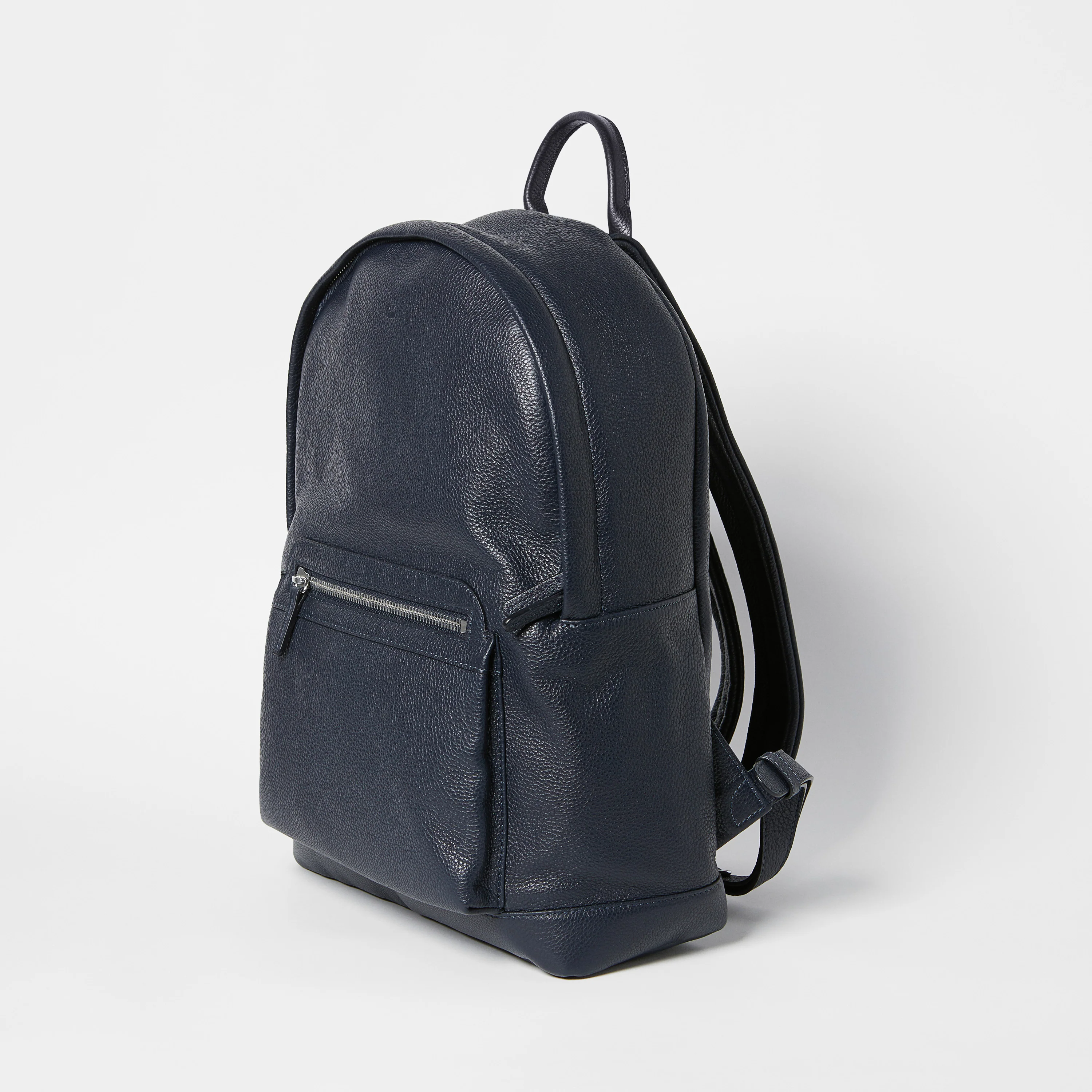 Full-Grain Leather Classic Backpack - Image 6
