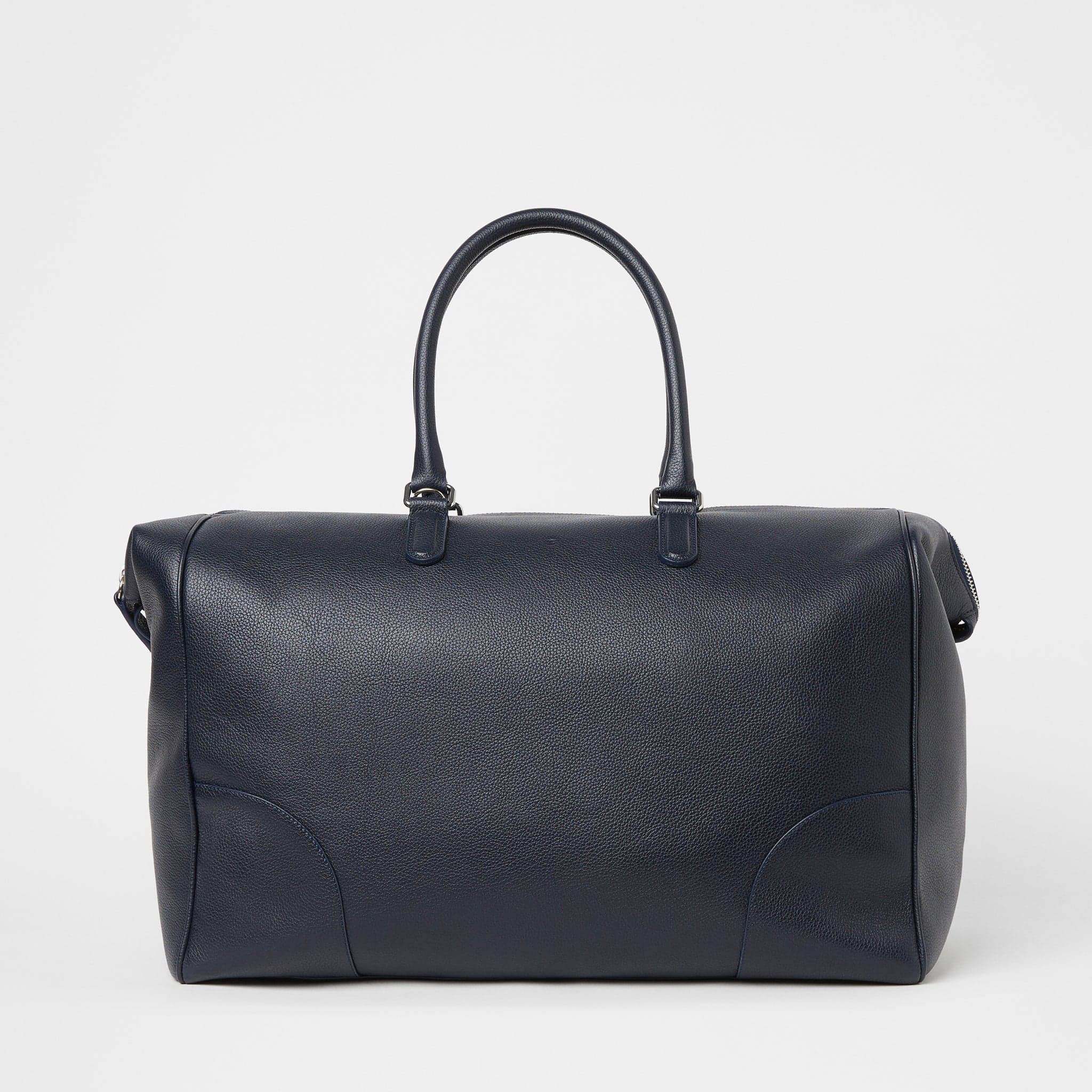 Full-Grain Leather Weekend Bag - Image 6