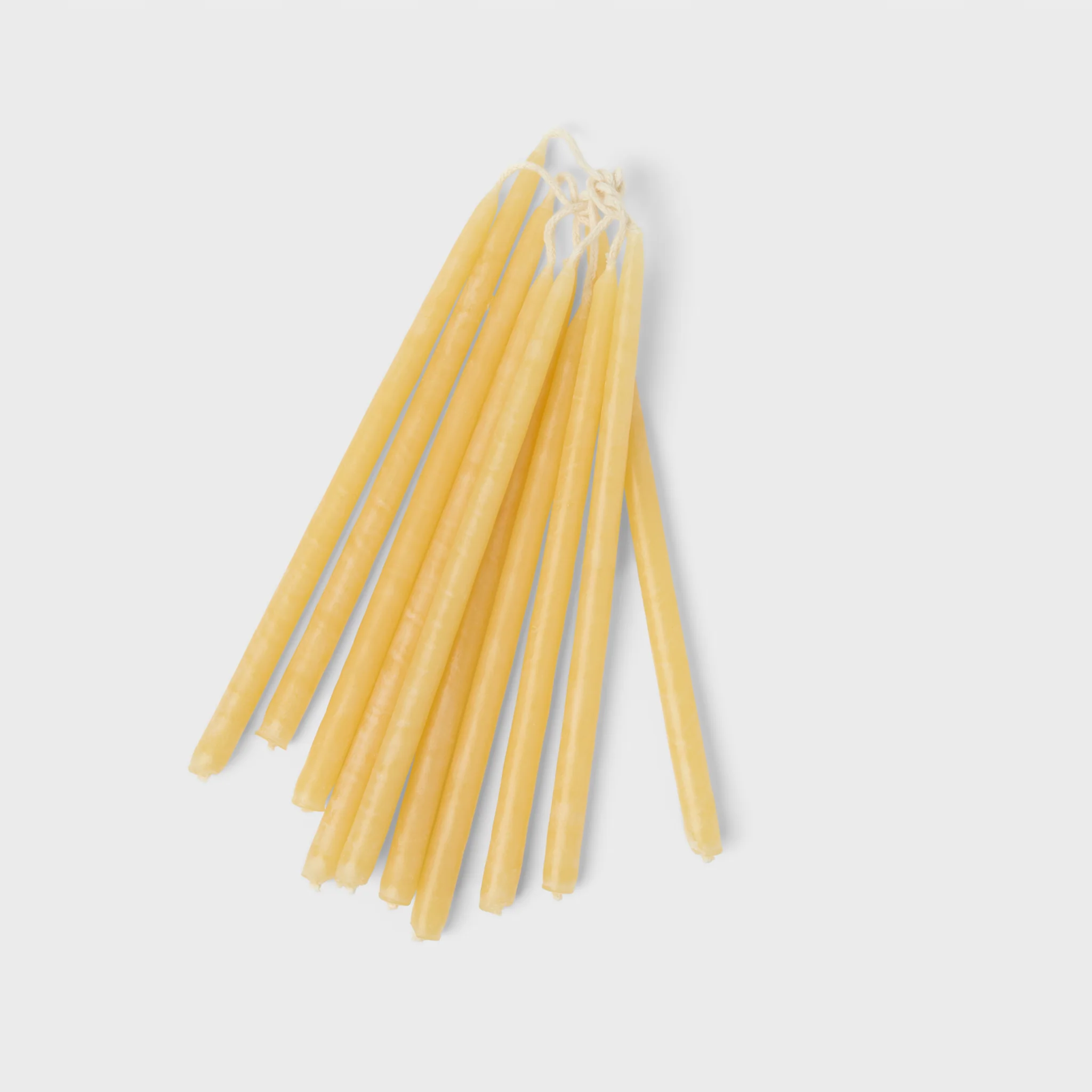 Hand Cast Beeswax Cake Candles 10-P - Image 3