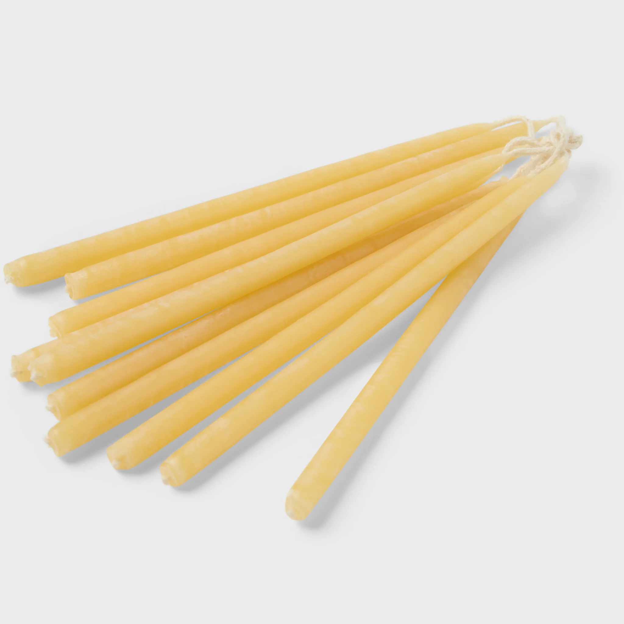 Hand Cast Beeswax Cake Candles 10-P - Image 4
