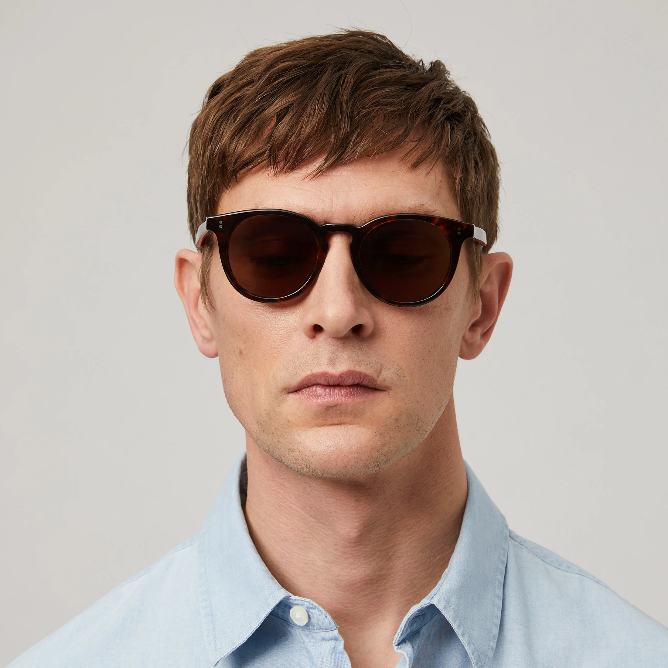 Illetes Round Acetate Sunglasses - Image 10