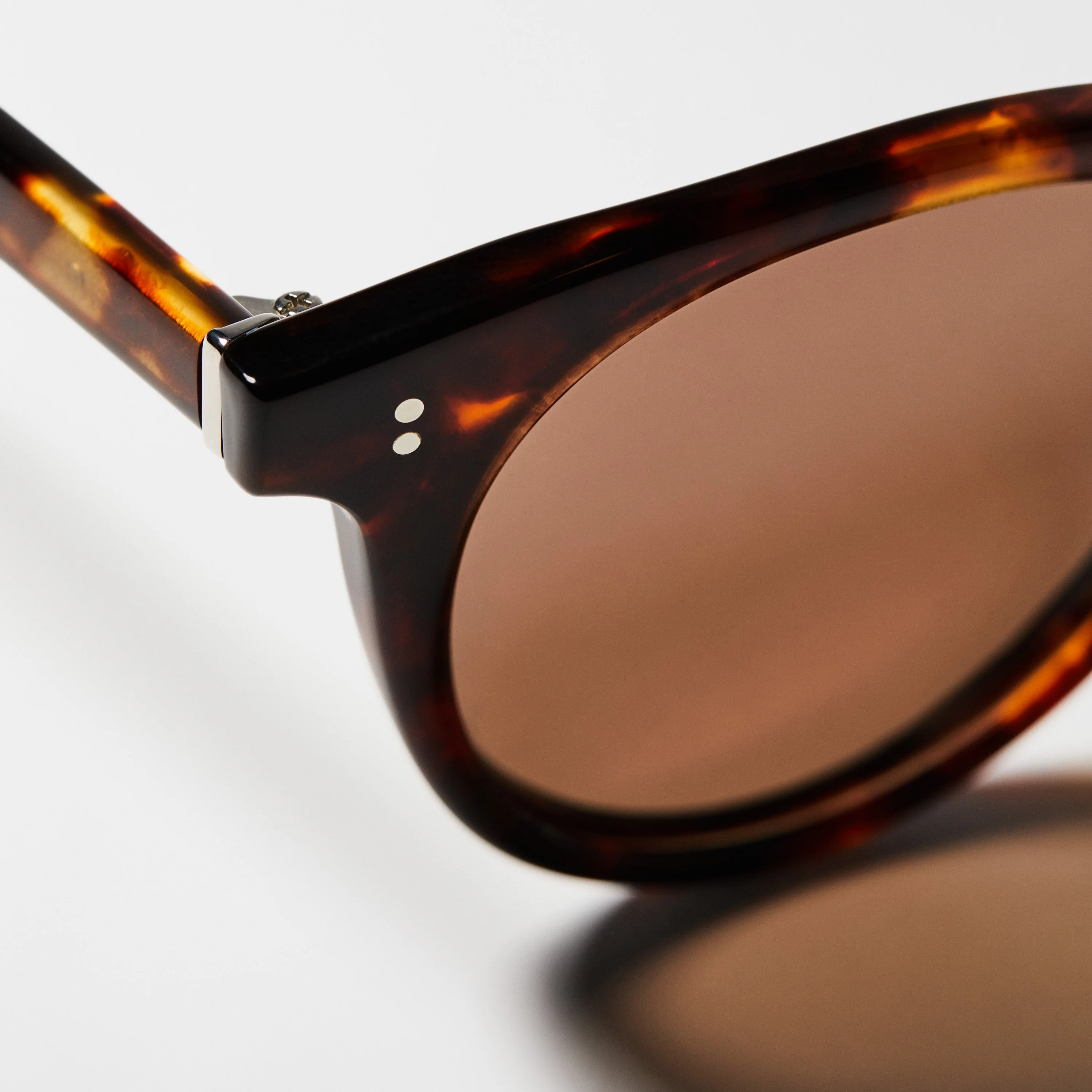 Illetes Round Acetate Sunglasses - Image 12