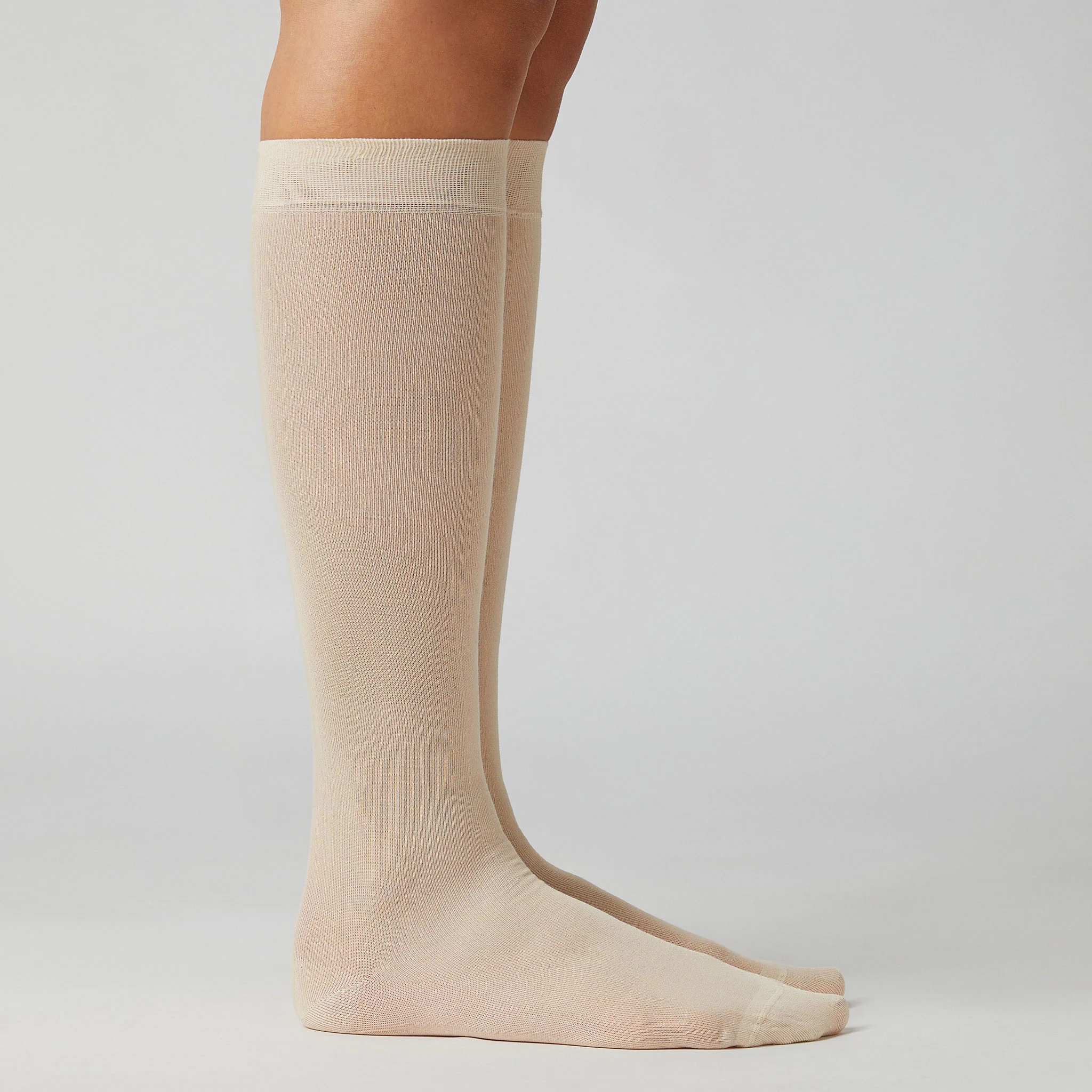 Lightweight Cotton Knee-High Socks - Image 2