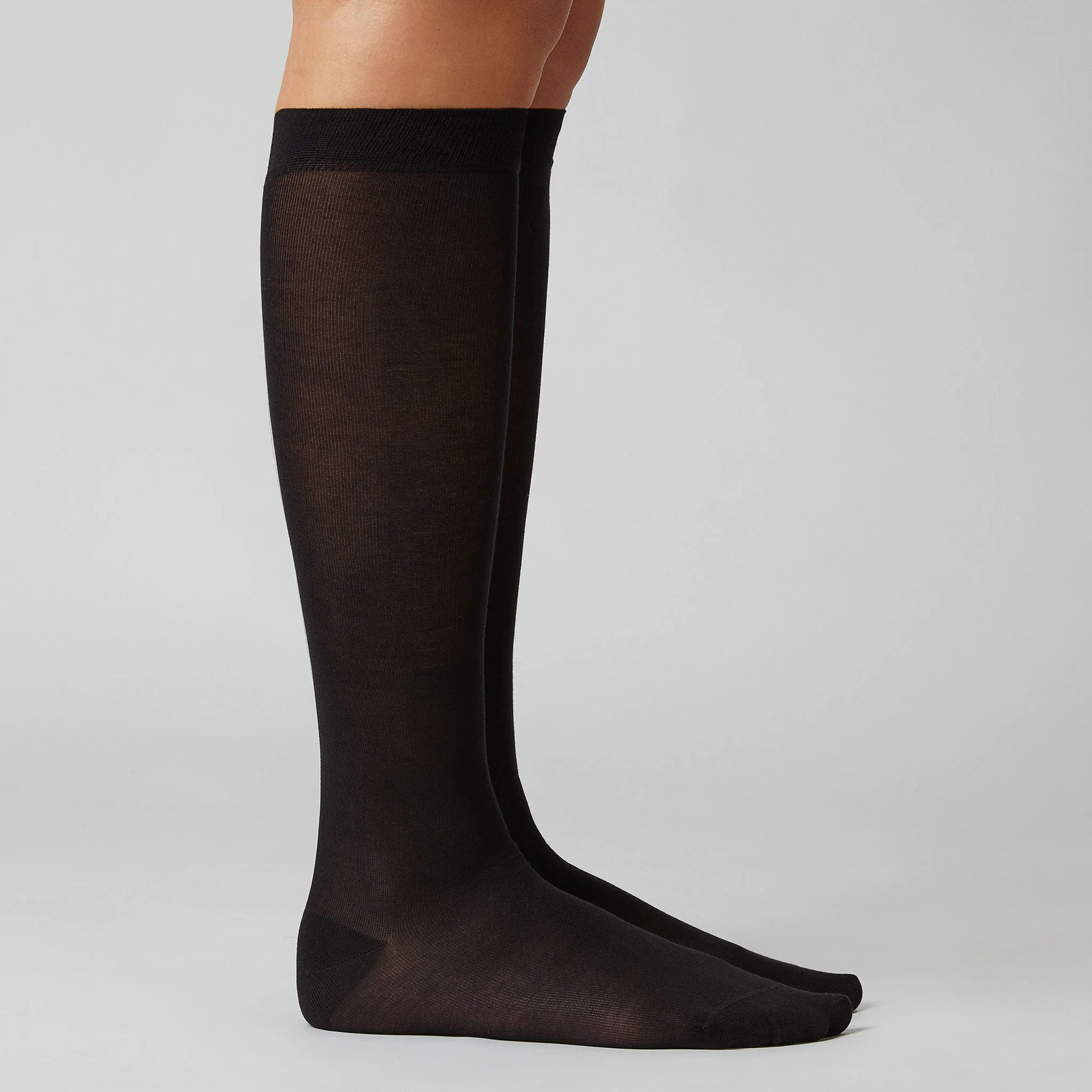 Lightweight Cotton Knee-High Socks - Image 5