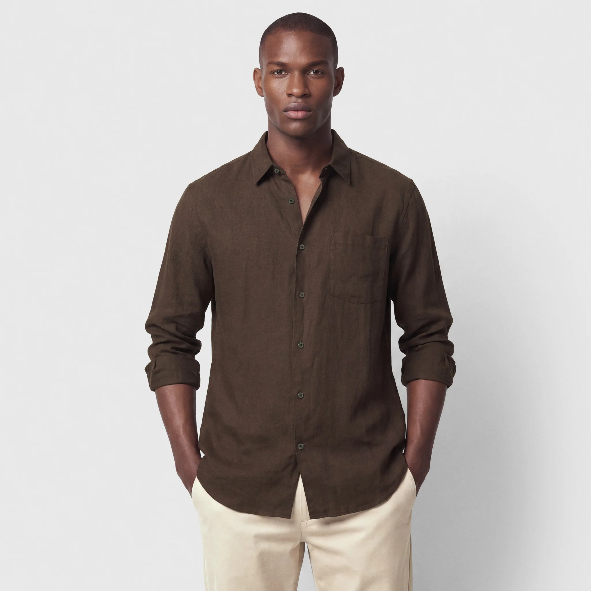 Men's Linen Shirt - Image 22