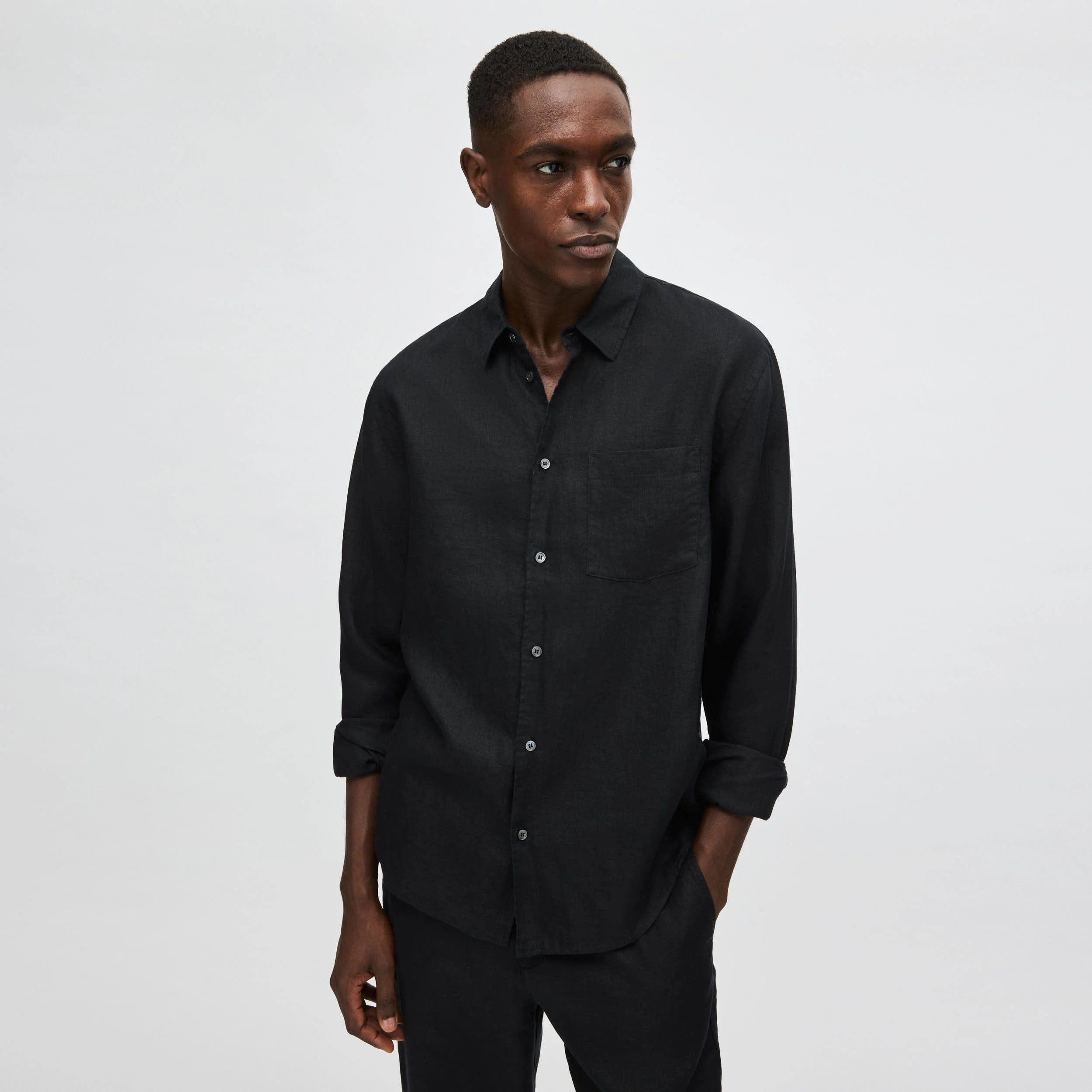 Men's Linen Shirt - Image 3