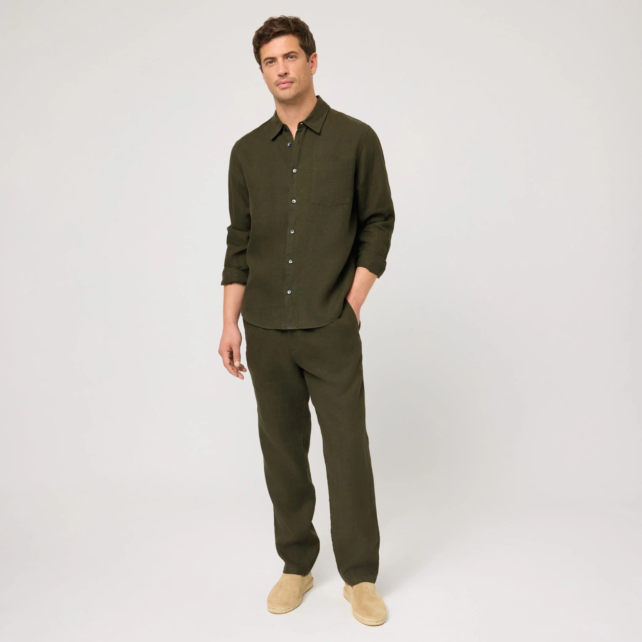 Men's Linen Shirt - Image 8