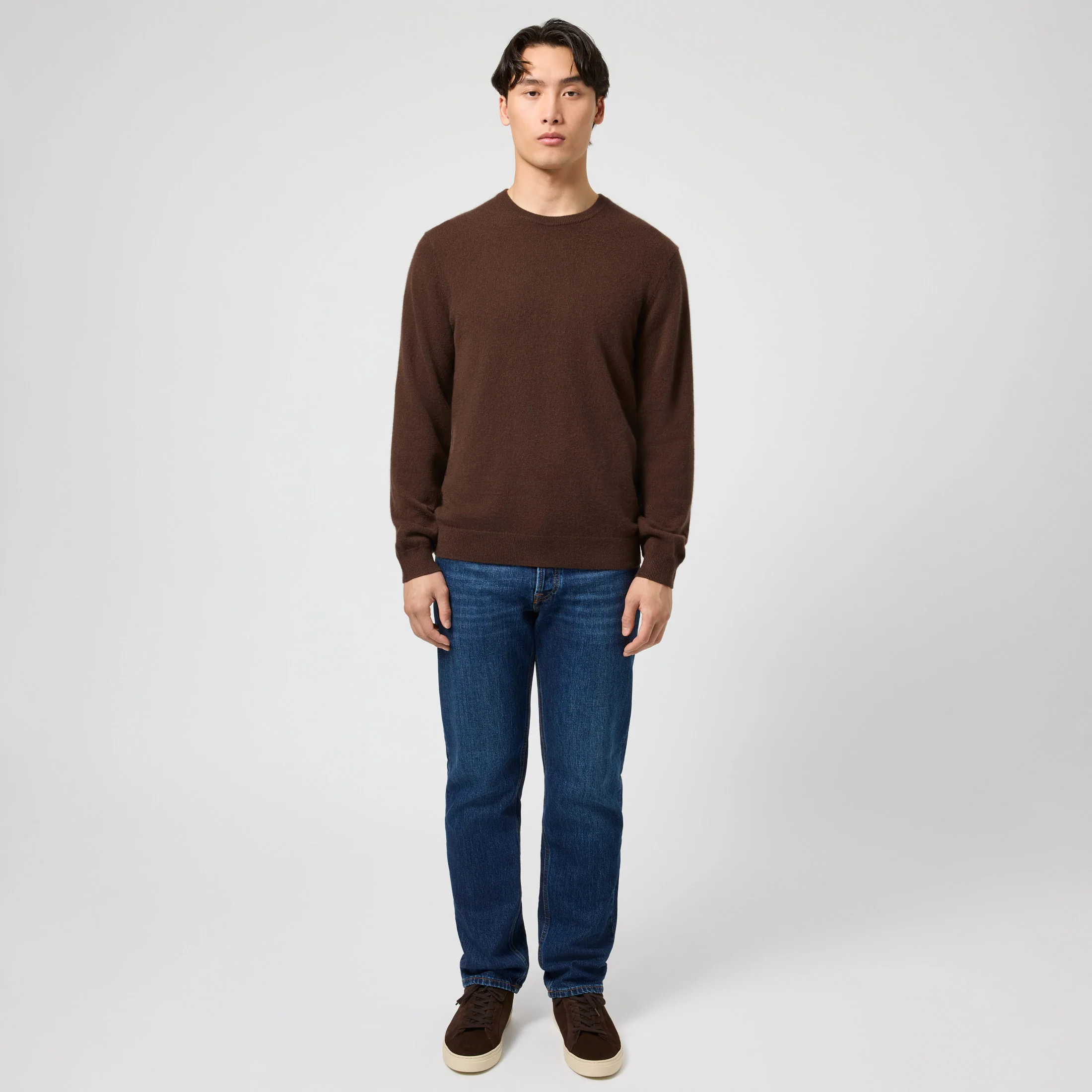 Men's Cashmere Crewneck Sweater - Image 2