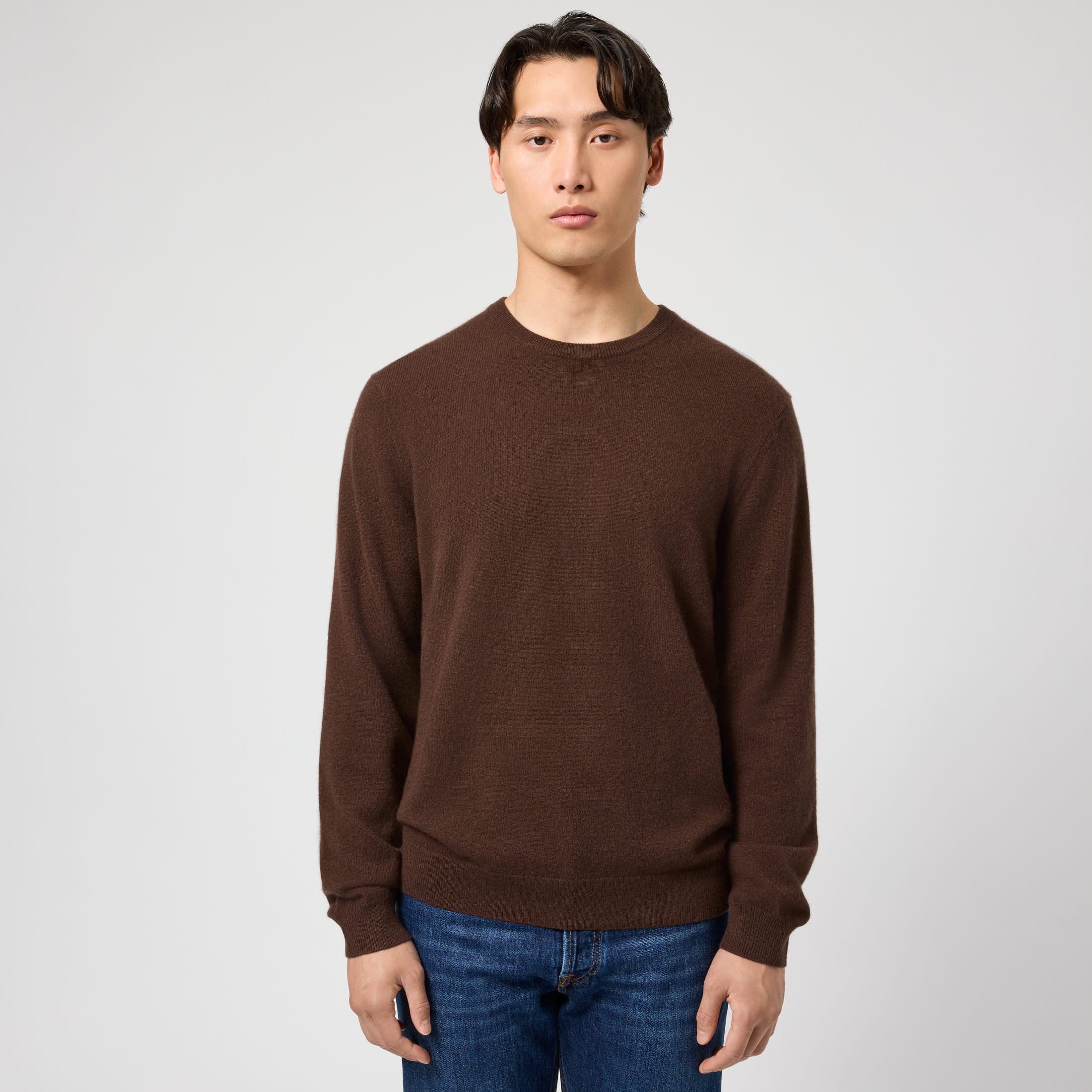 Men's Cashmere Crewneck Sweater - Image 3