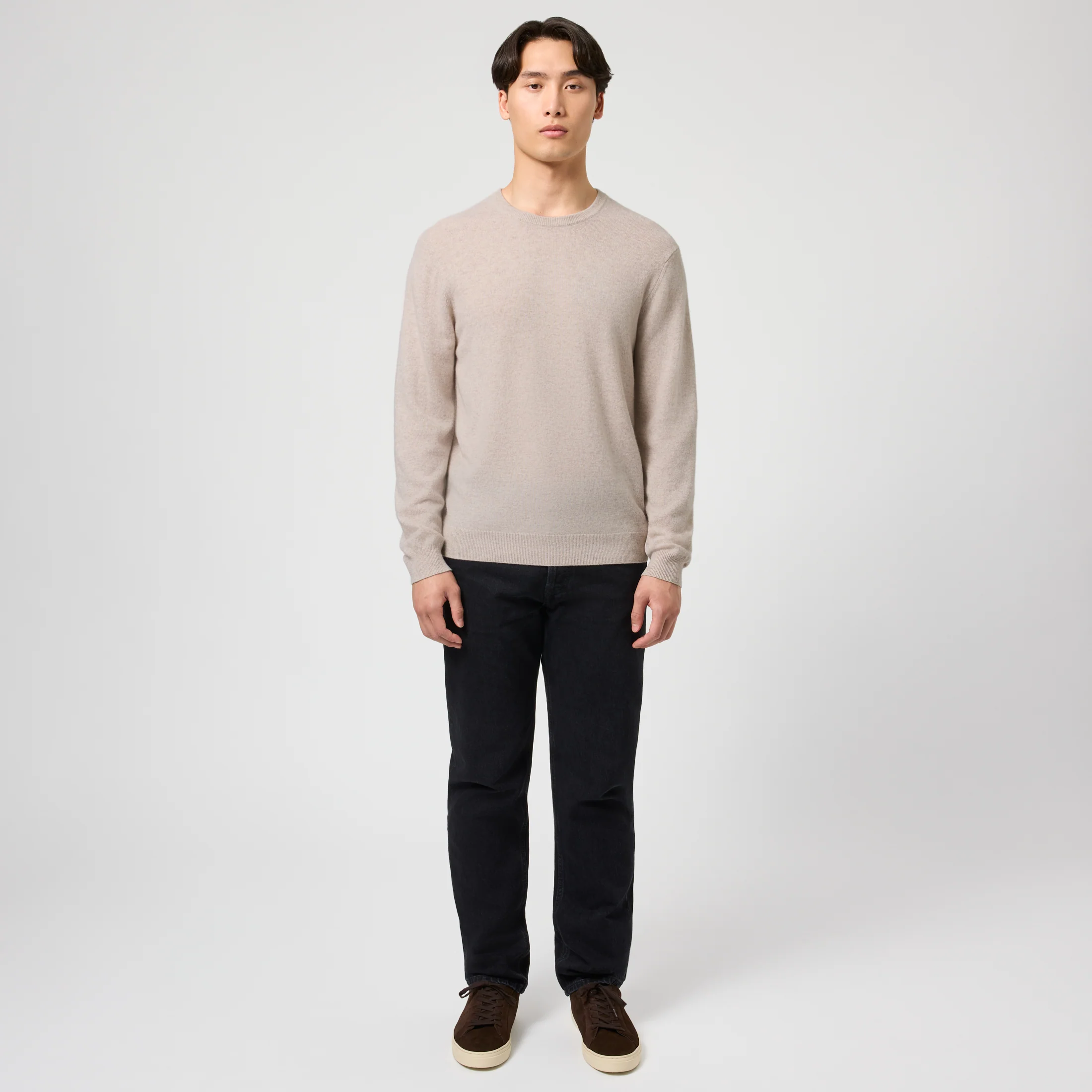 Men's Cashmere Crewneck Sweater - Image 9