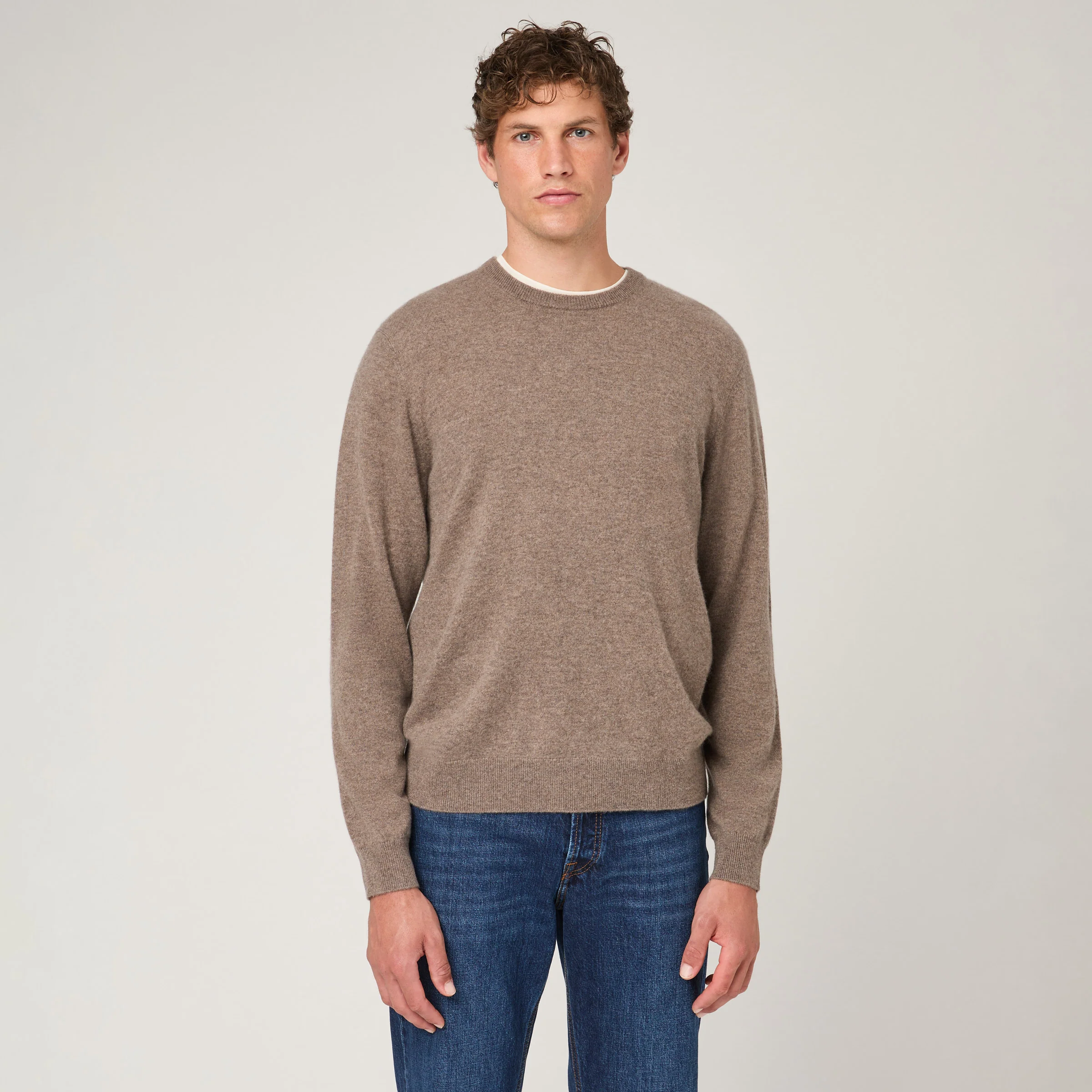 Men's Cashmere Crewneck Sweater - Image 20