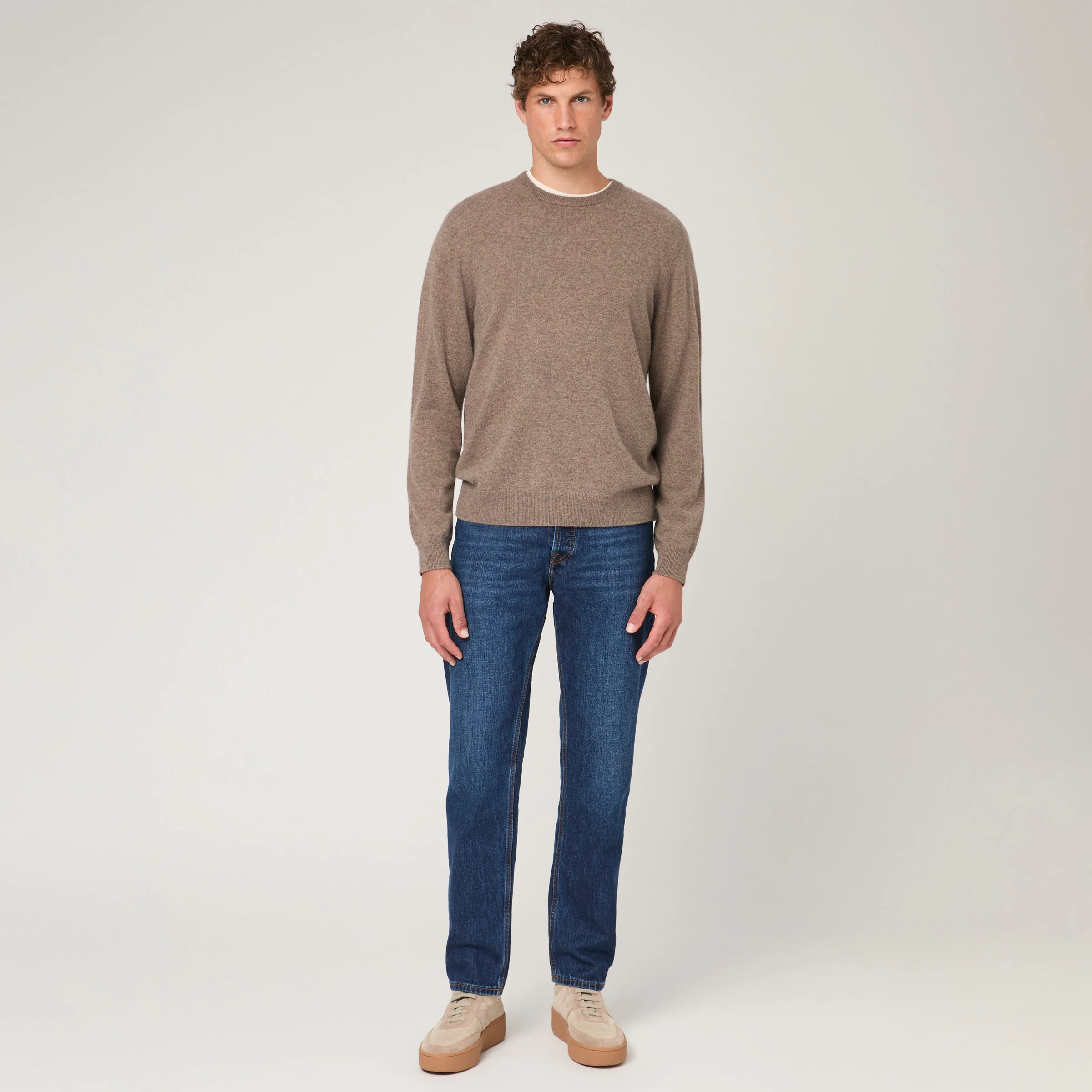 Men's Cashmere Crewneck Sweater - Image 21
