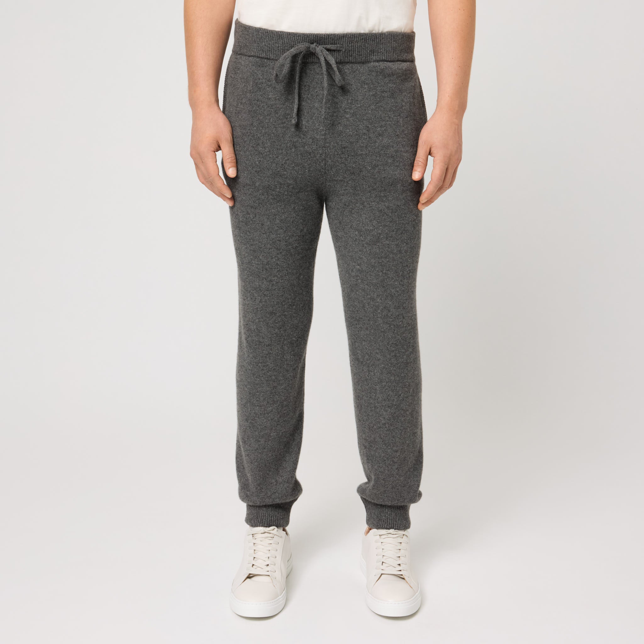 Men's Cashmere Joggers - Image 3