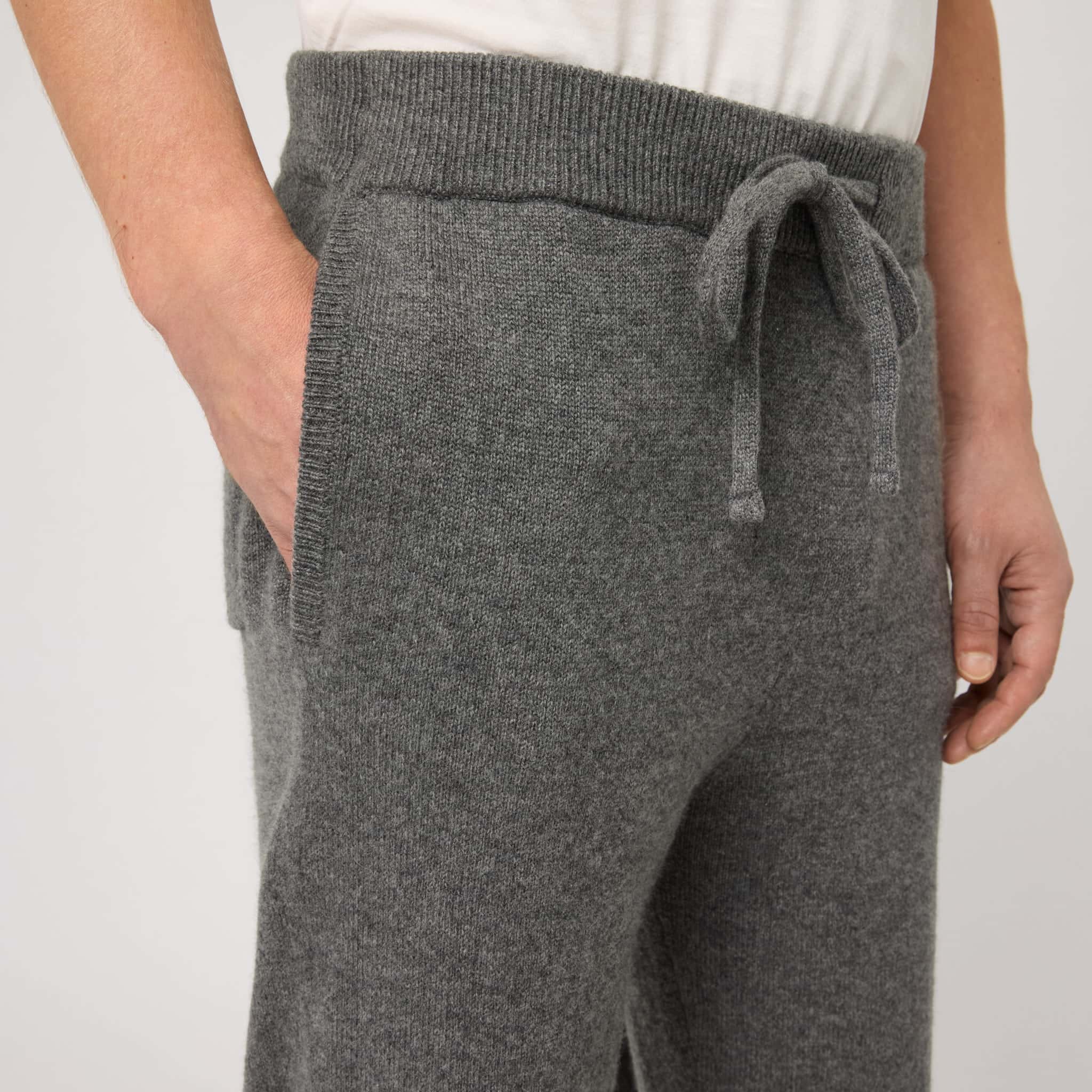 Men's Cashmere Joggers - Image 4