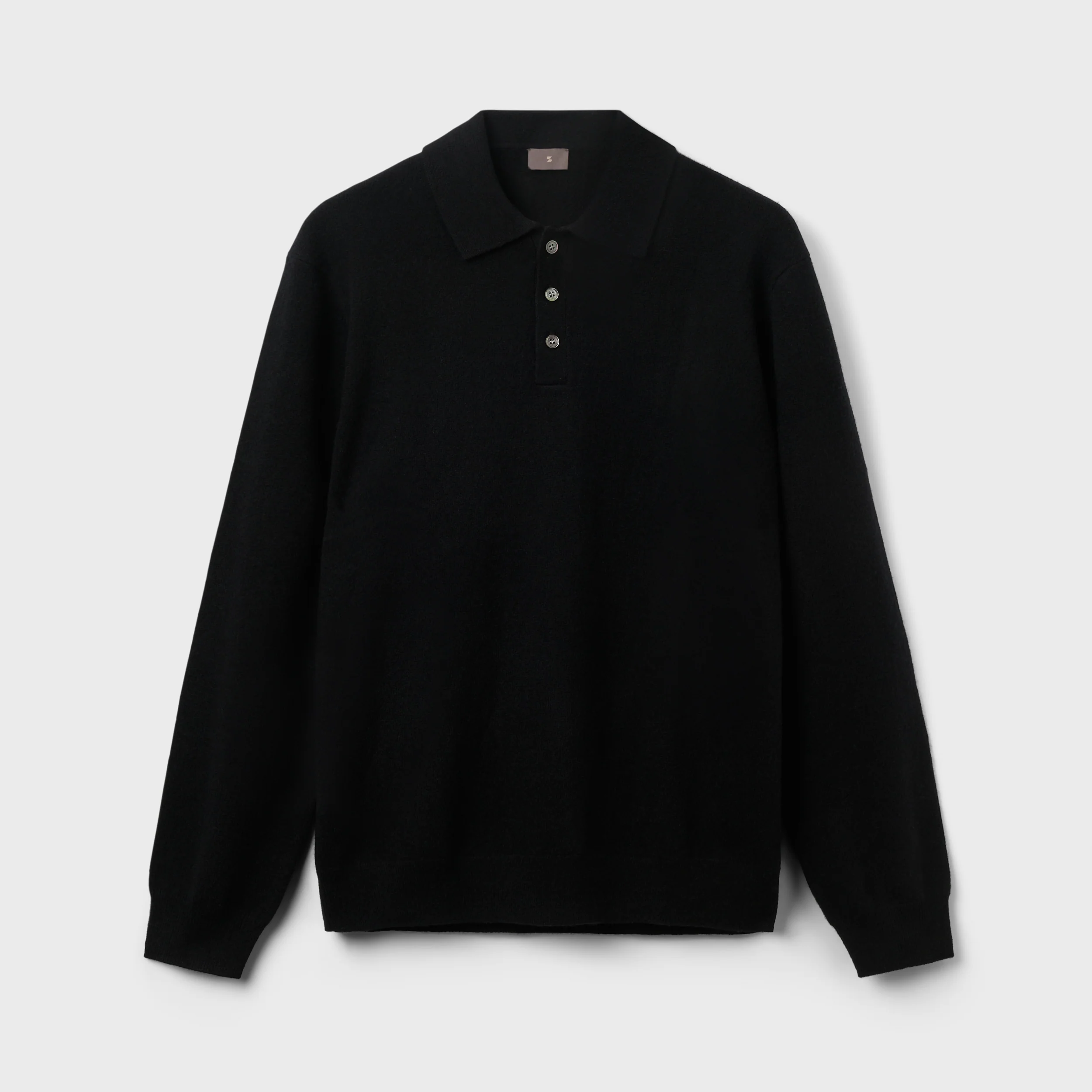 Men's Cashmere Polo Sweater - Image 14