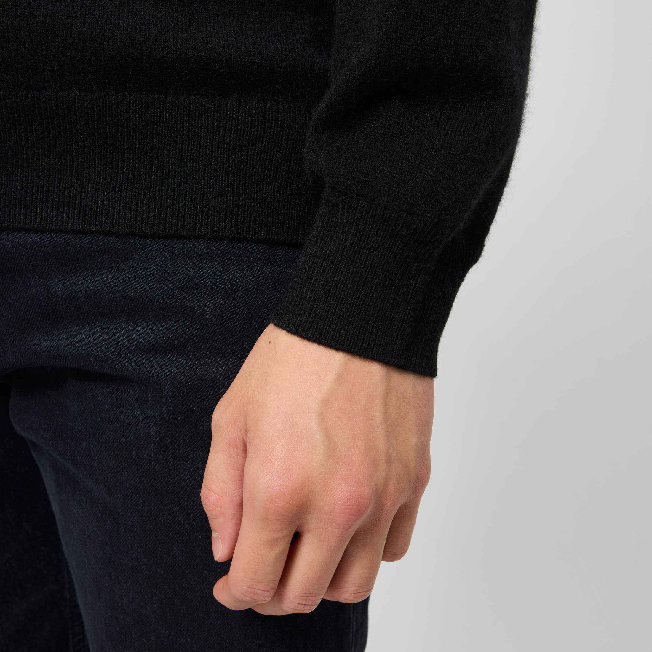 Men's Cashmere Polo Sweater - Image 18