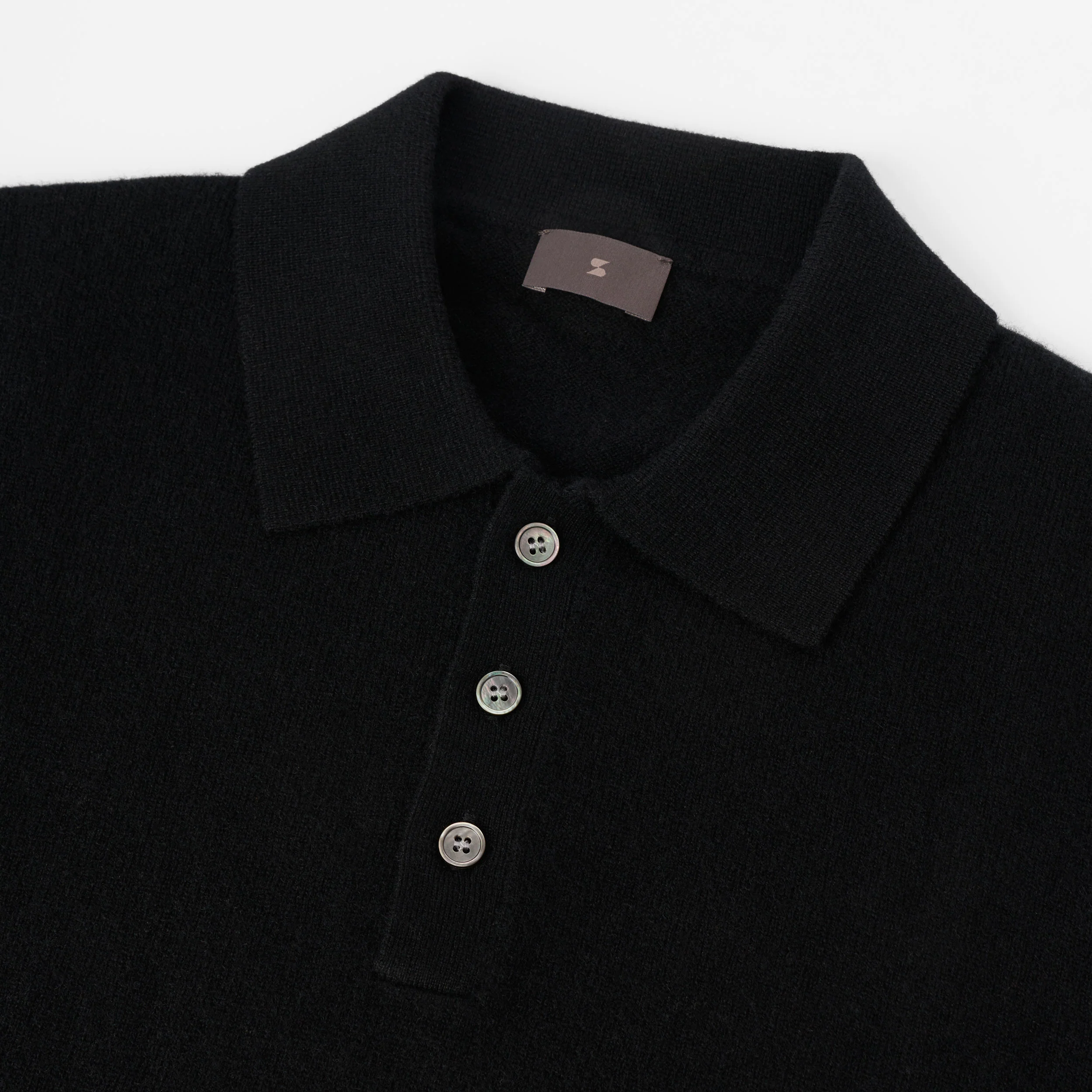 Men's Cashmere Polo Sweater - Image 19