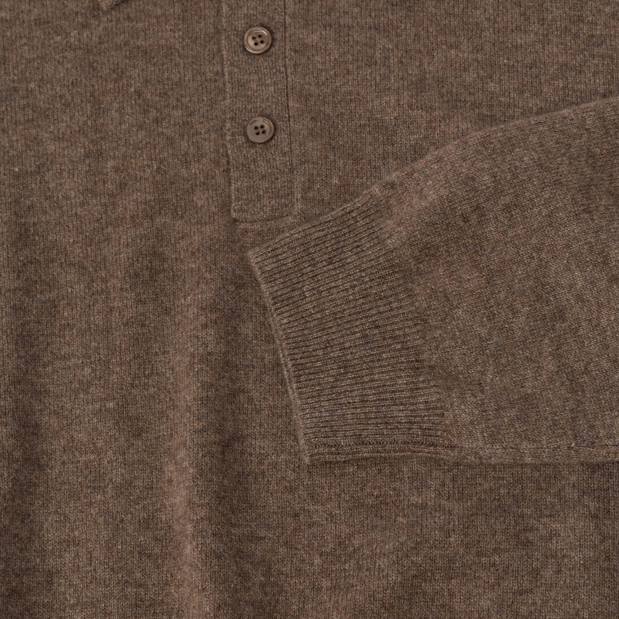 Men's Cashmere Polo Sweater - Image 7