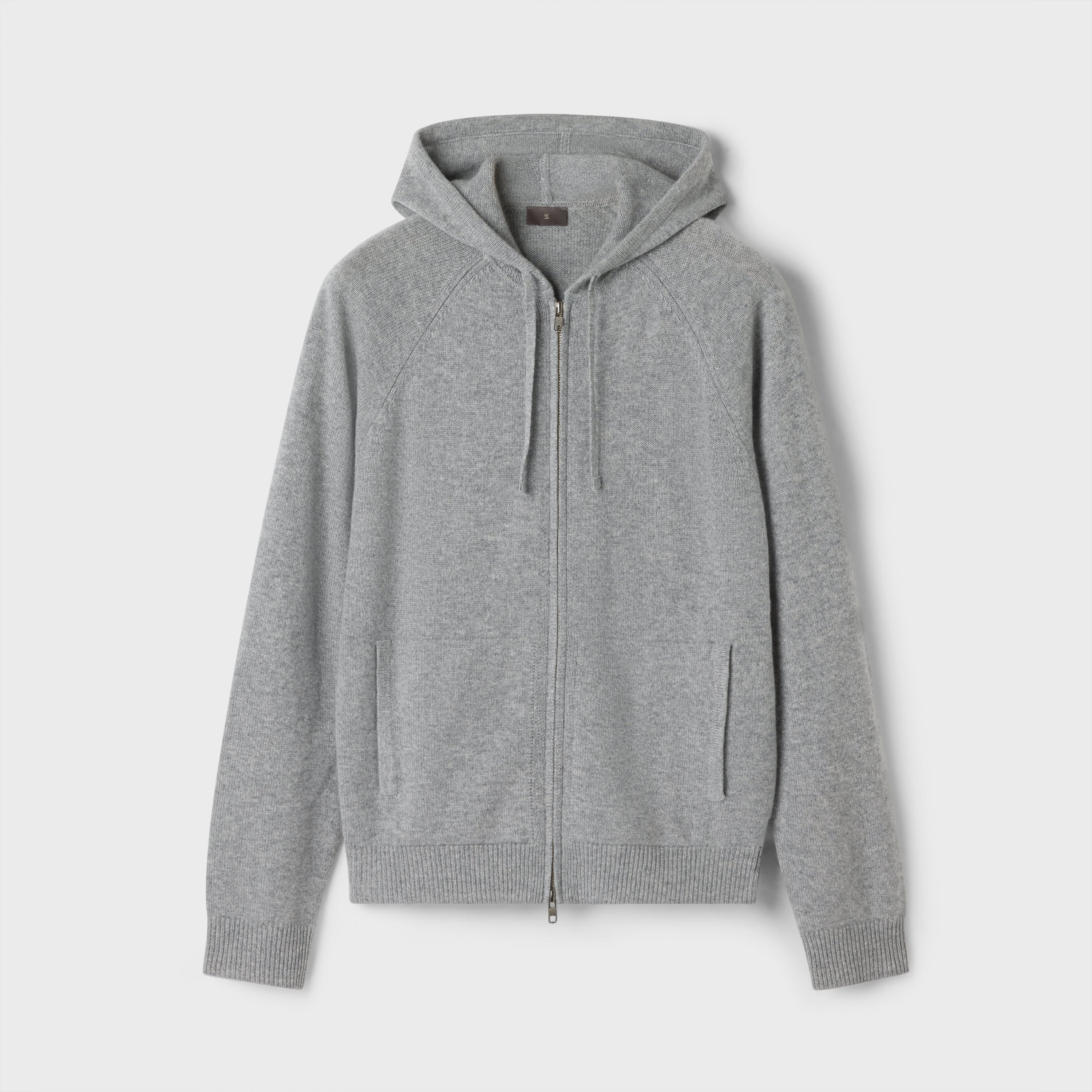Men's Cashmere Zip Hoodie