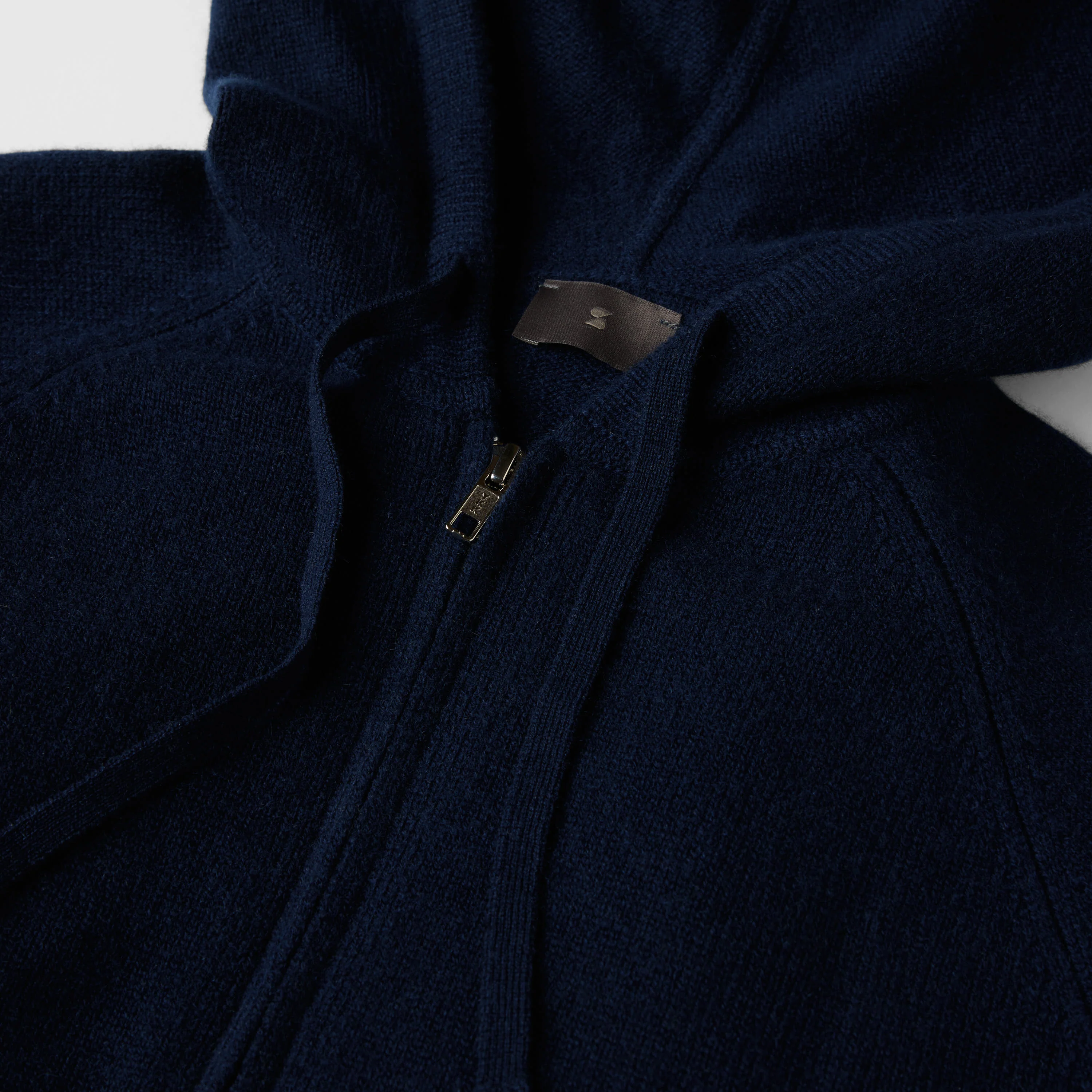 Men's Cashmere Zip Hoodie - Image 13