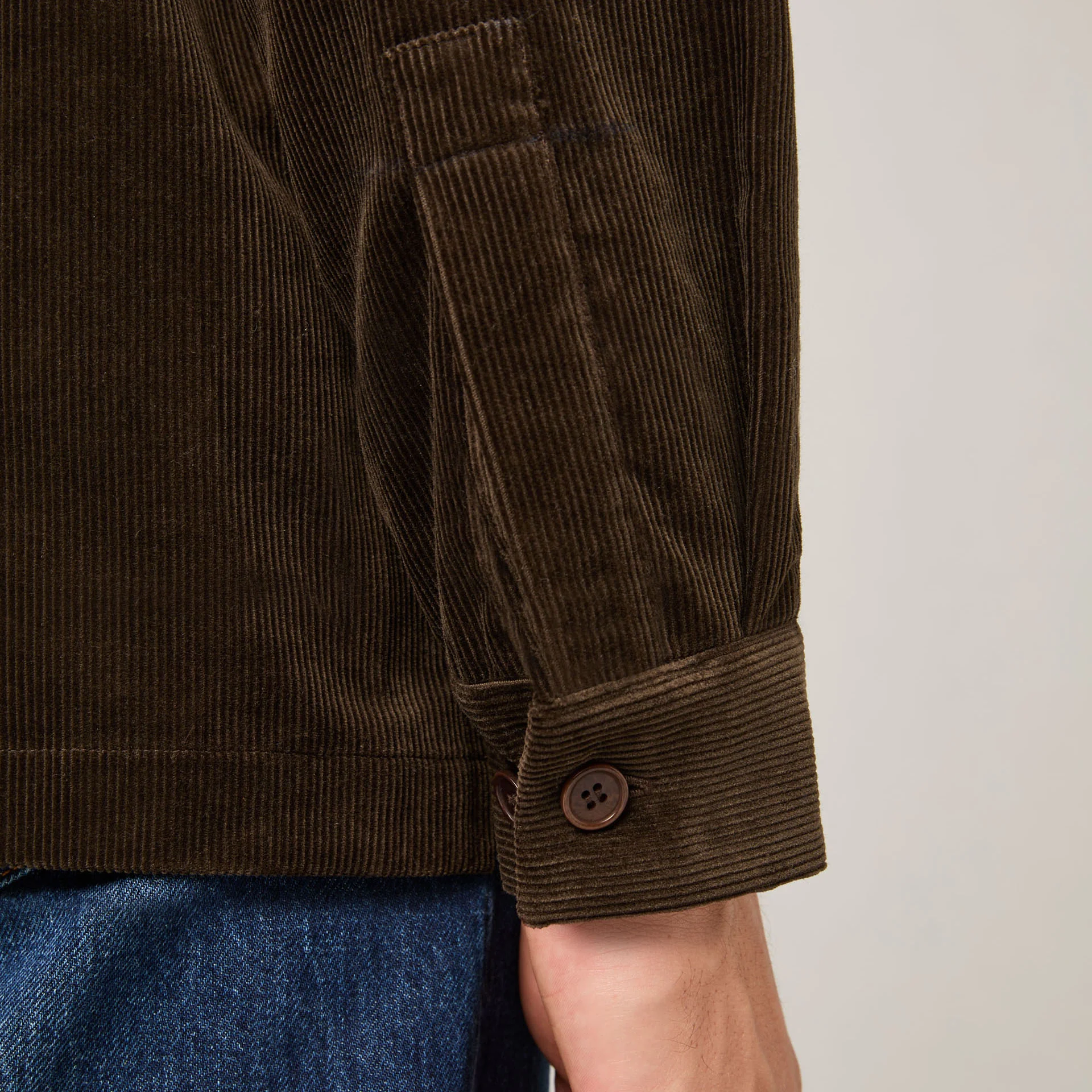 Men's Corduroy Overshirt - Image 8