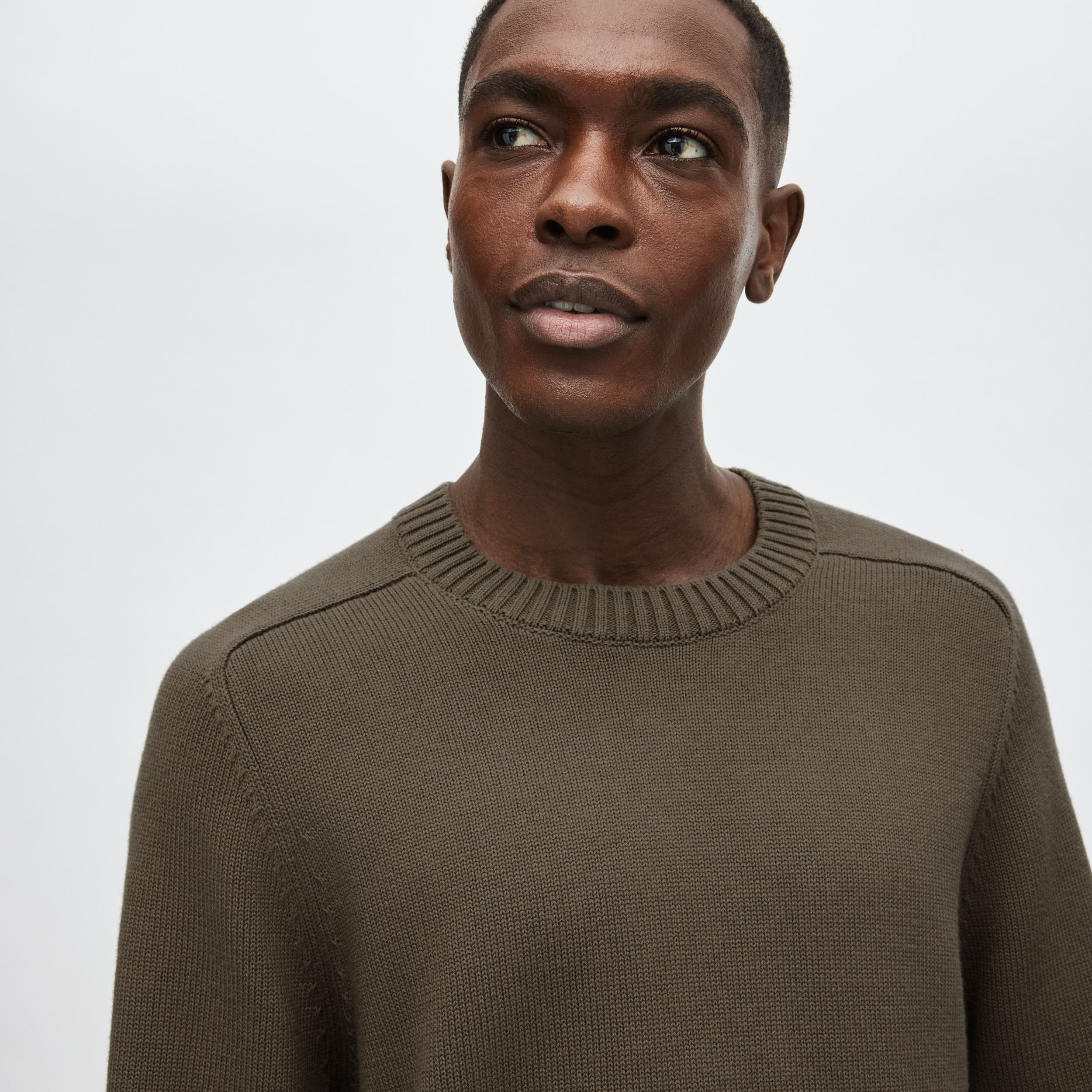 Men's Cotton-Cashmere Crewneck Sweater - Image 16