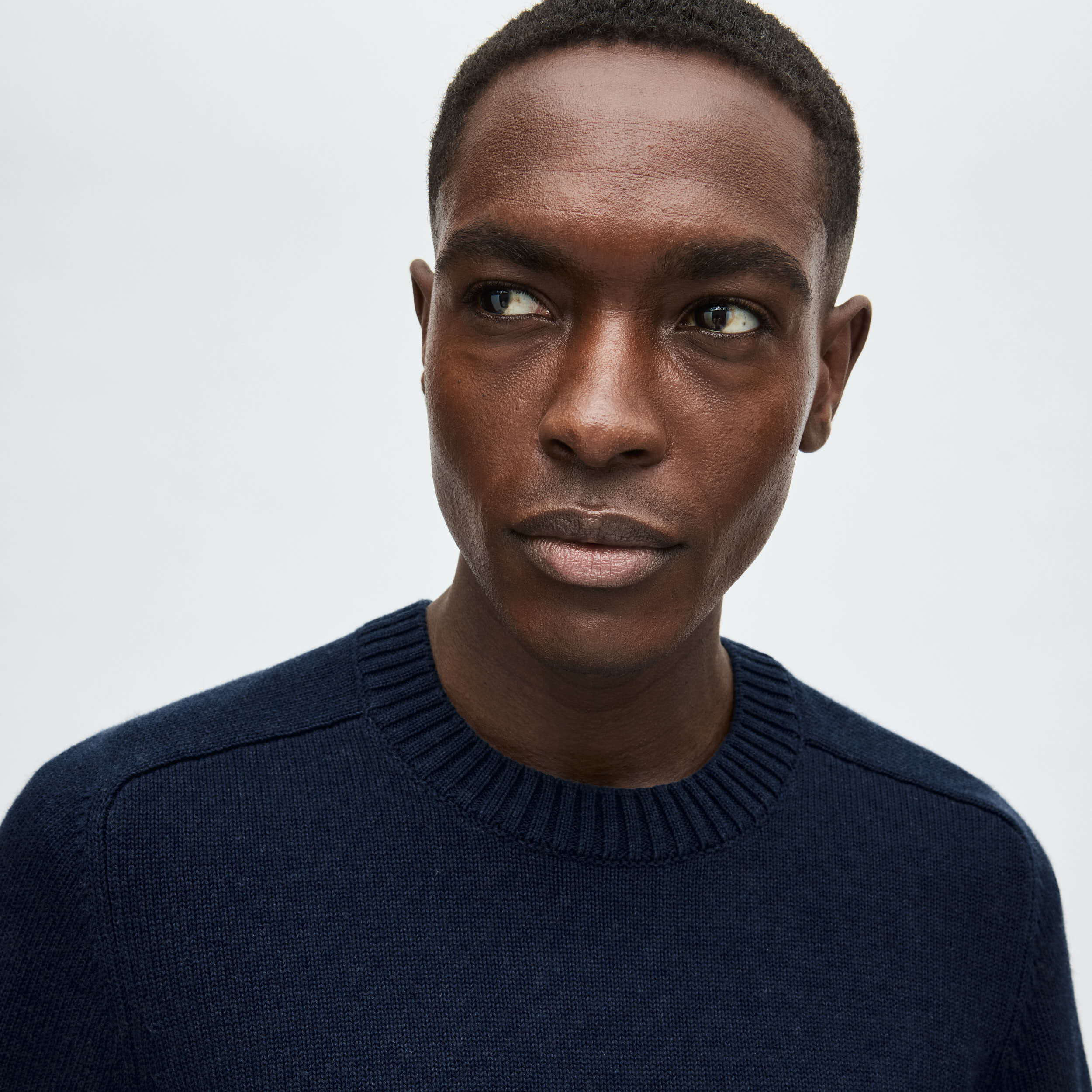 Men's Cotton-Cashmere Crewneck Sweater - Image 5