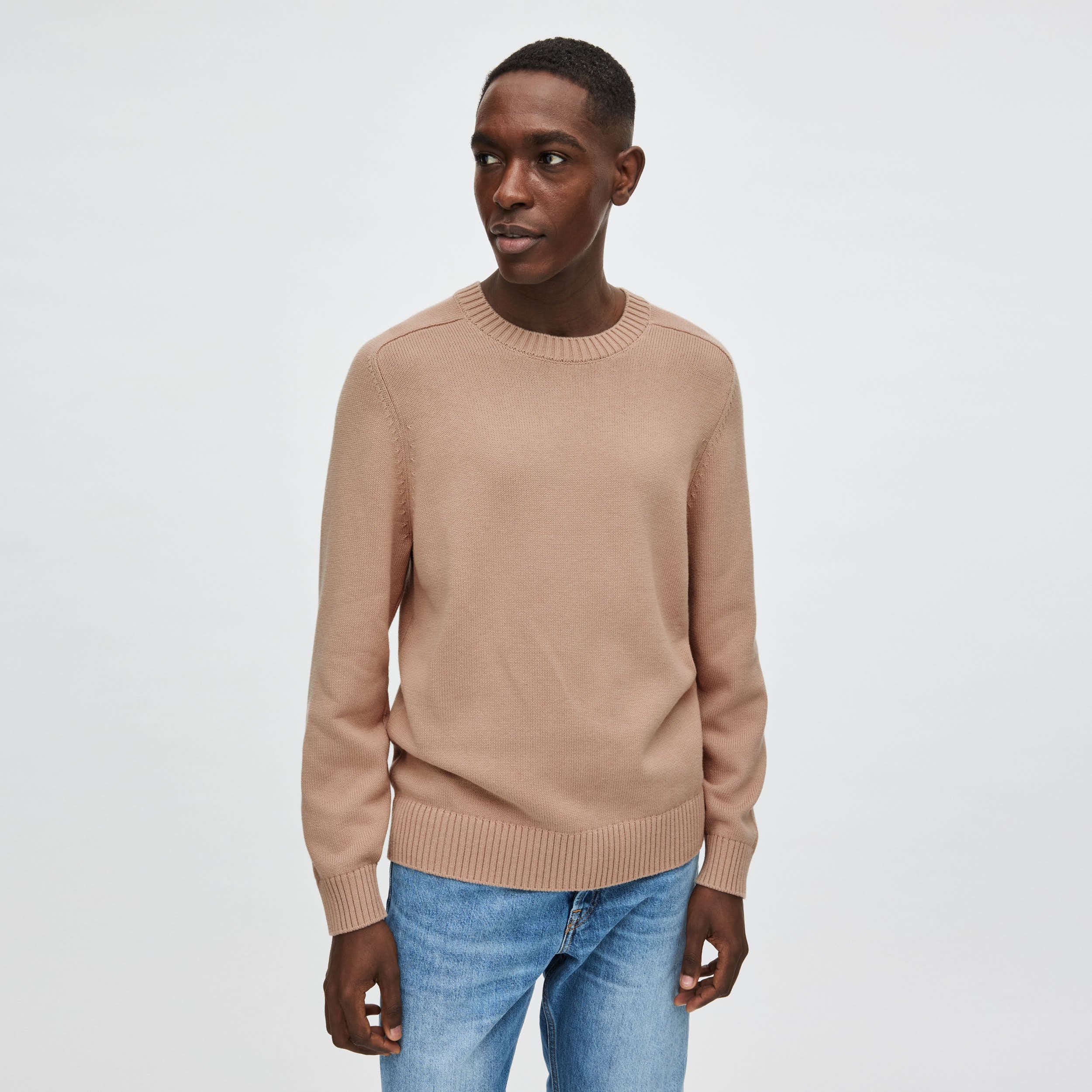 Men's Cotton-Cashmere Crewneck Sweater - Image 9