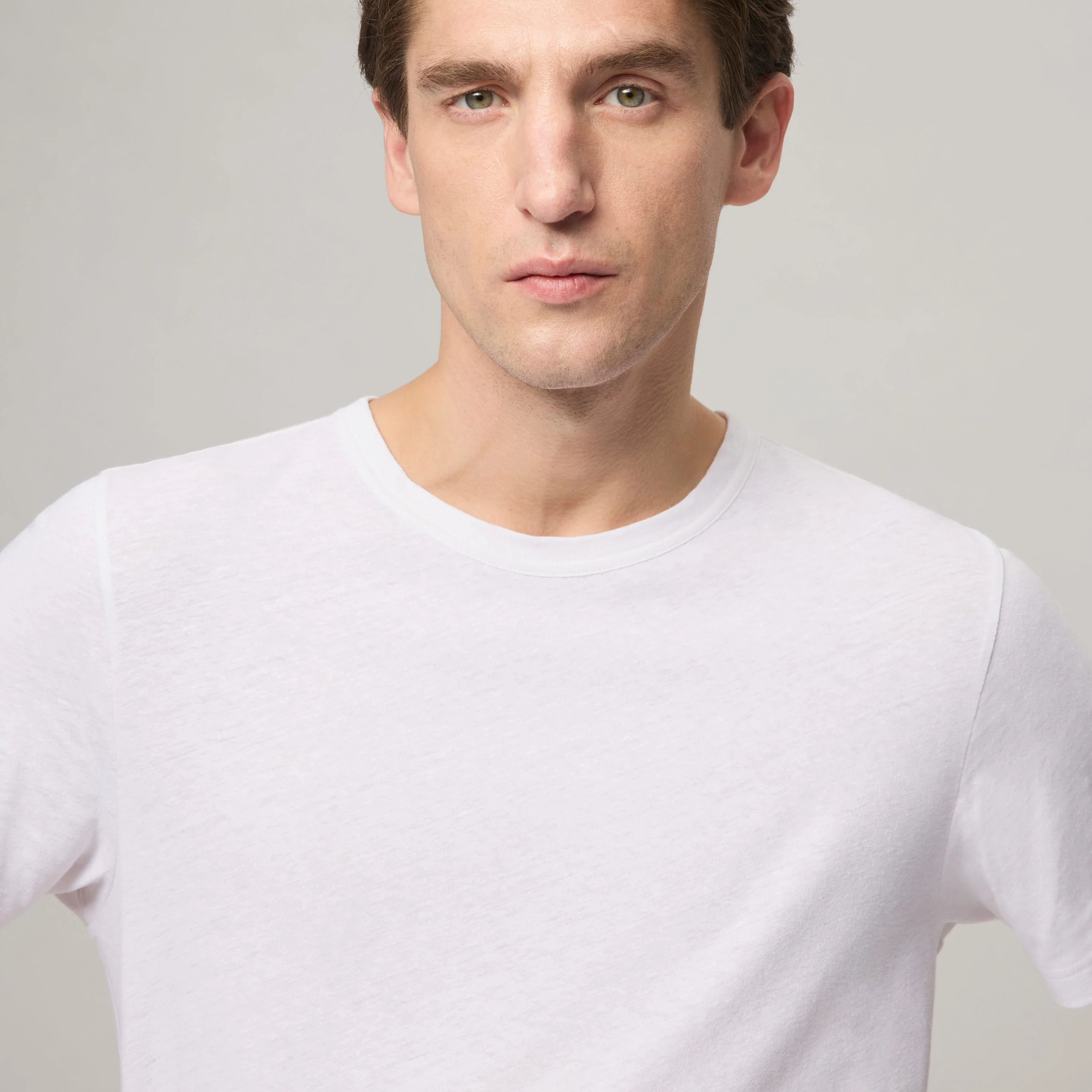 Men's Cotton-Linen T-shirt - Image 10