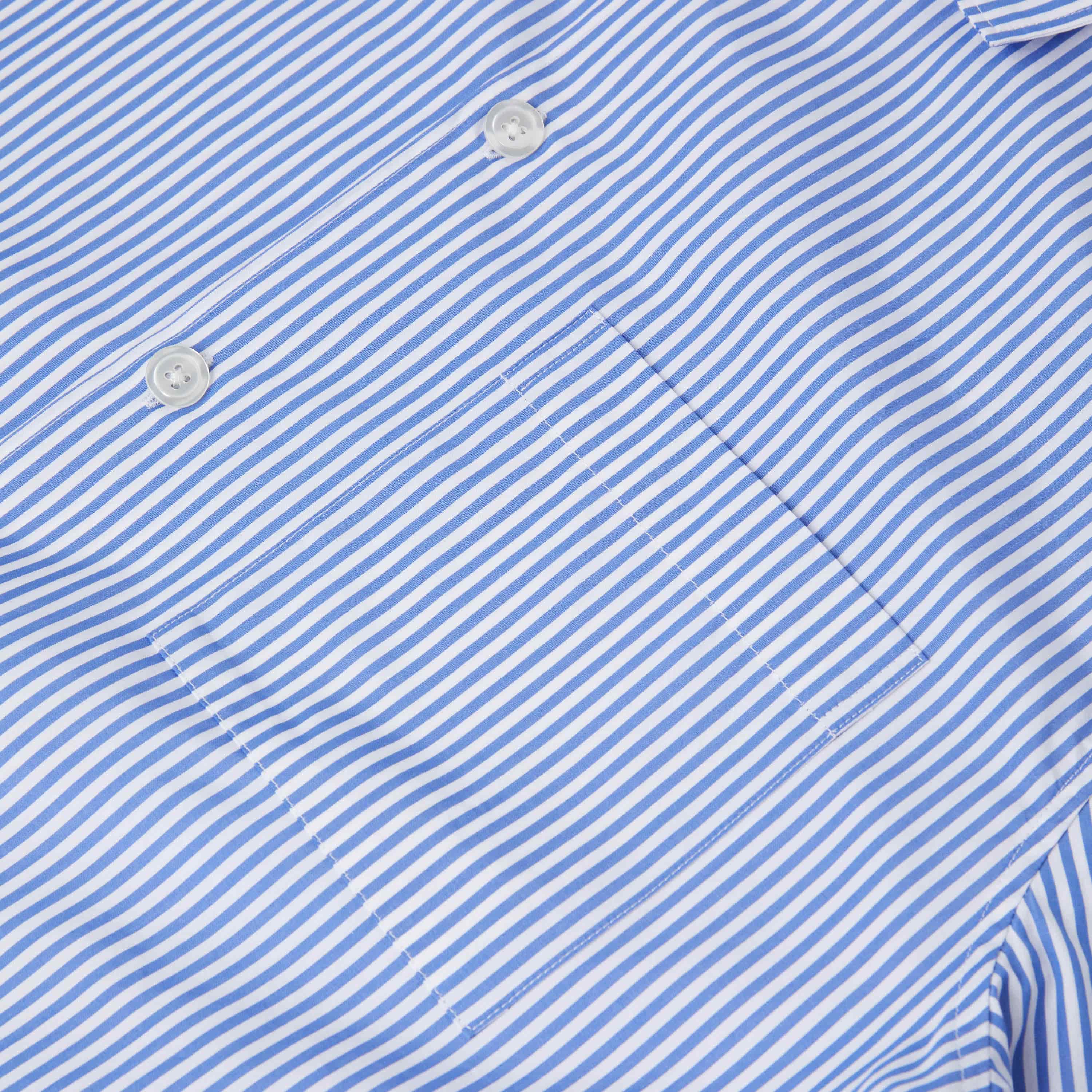 Men's Cotton-Poplin Pyjama Shirt - Image 5