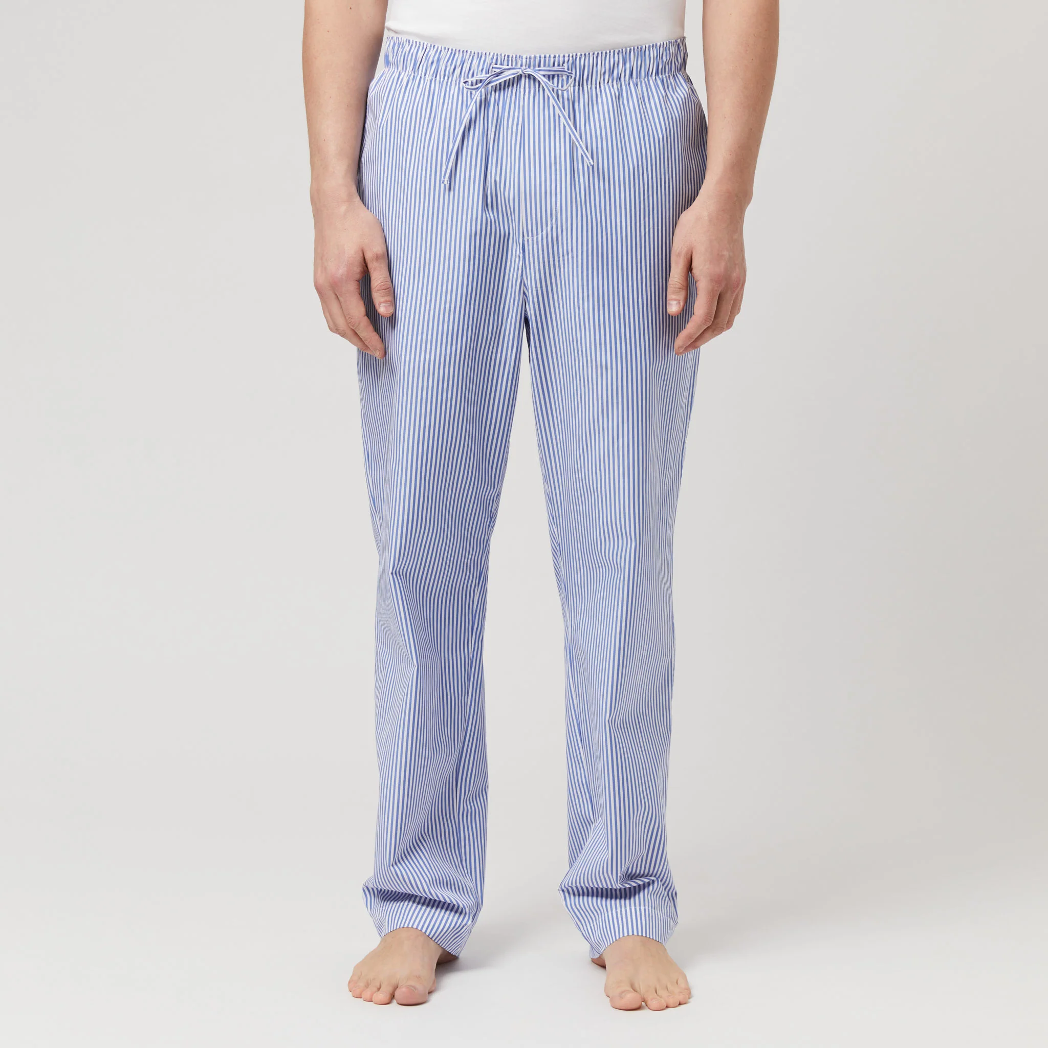 Men's Cotton-Poplin Pyjama Trousers - Image 3