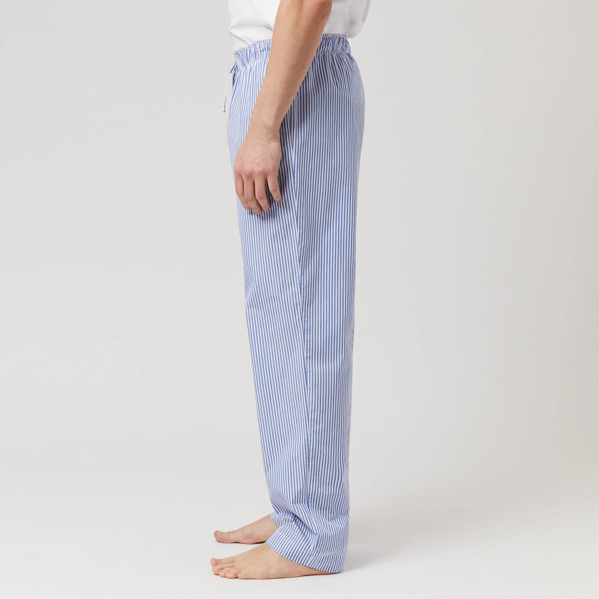 Men's Cotton-Poplin Pyjama Trousers - Image 4