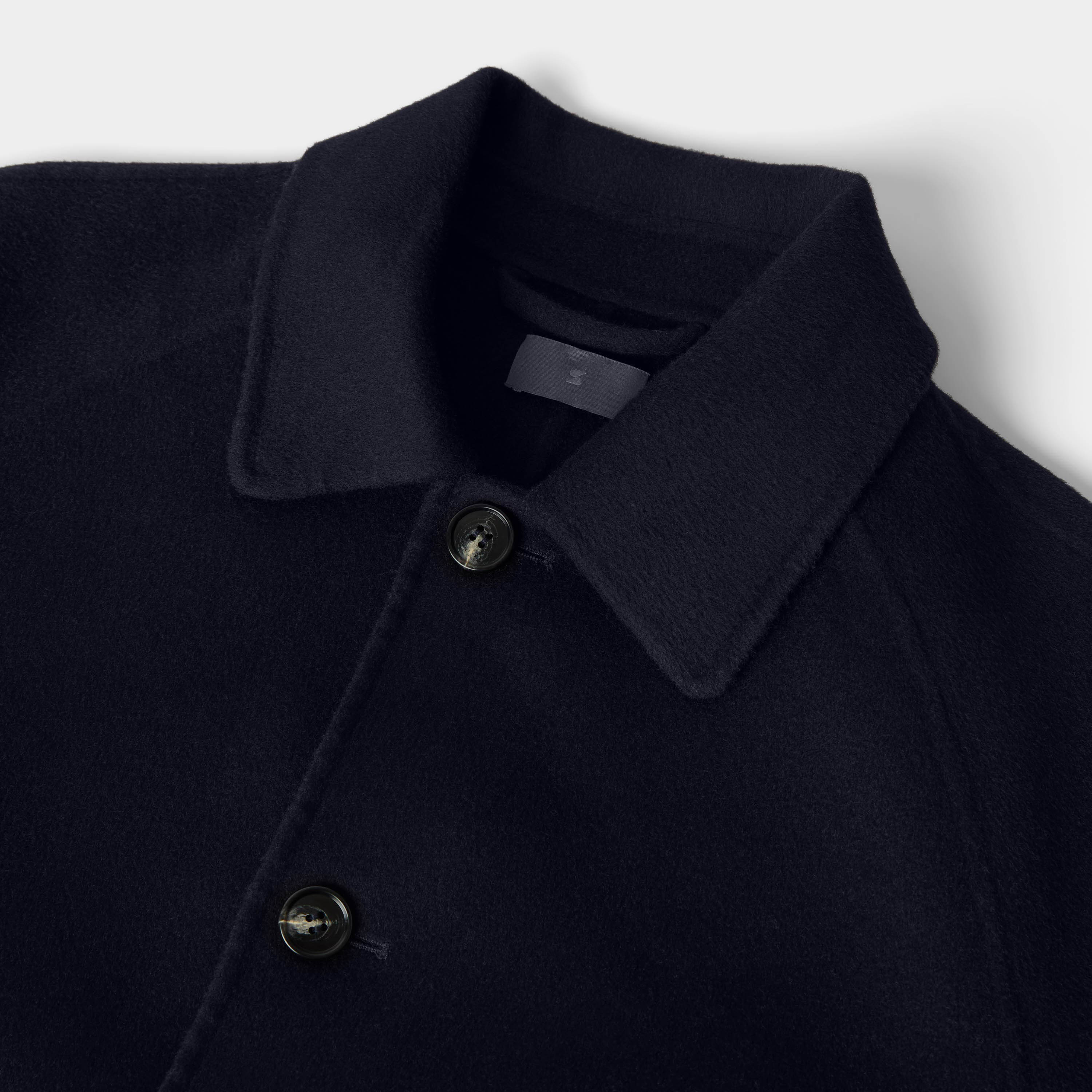 Men's Doublé Wool-Cashmere Coat - Image 4
