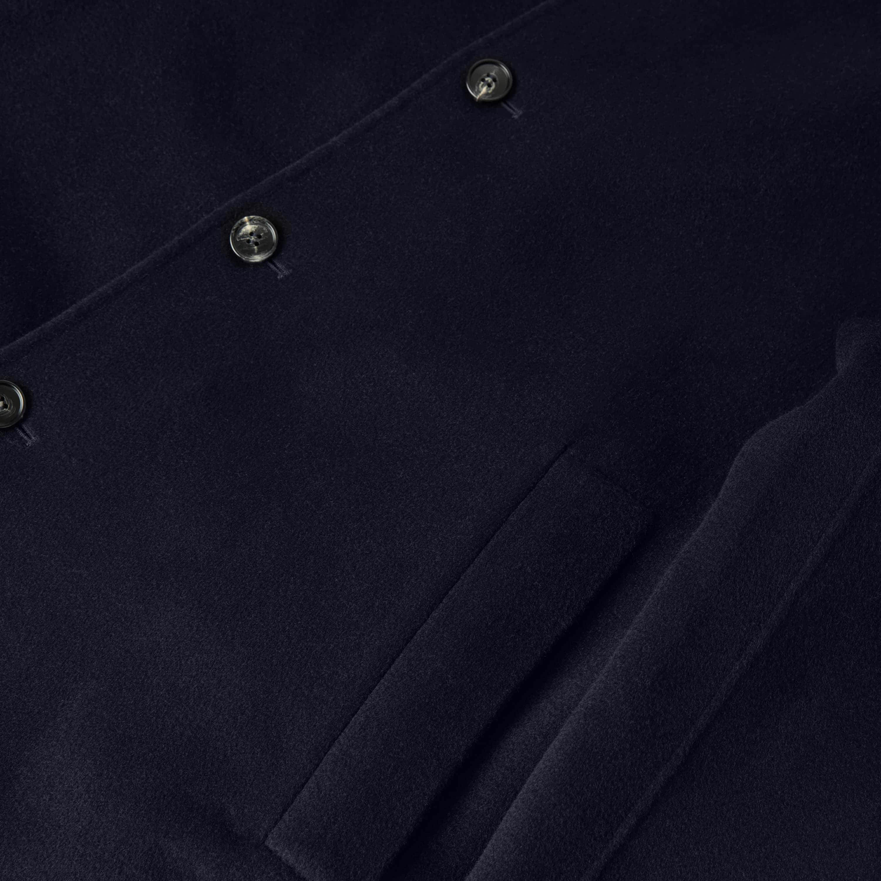 Men's Doublé Wool-Cashmere Coat - Image 5
