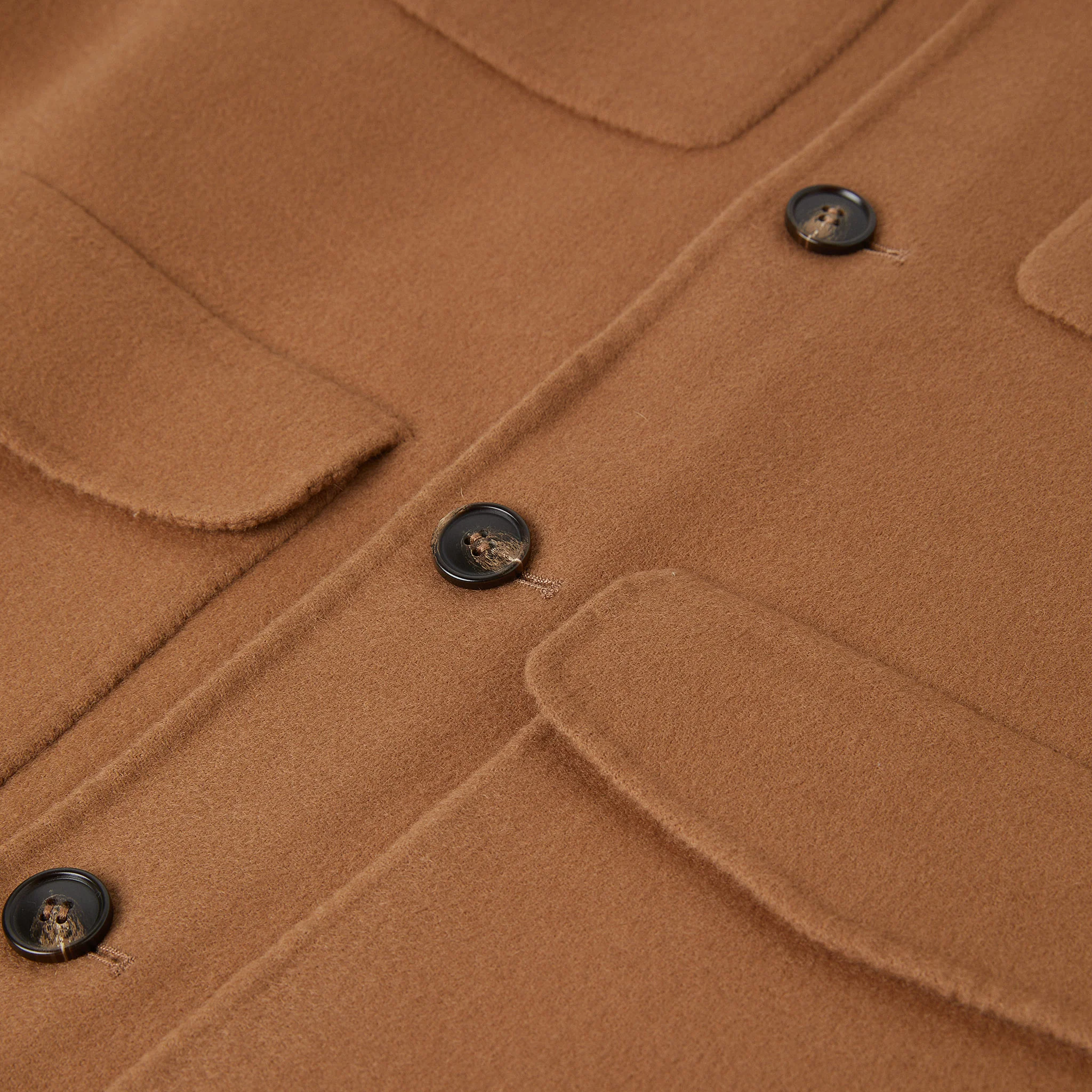 Men's Doublé Wool-Cashmere Jacket - Image 4