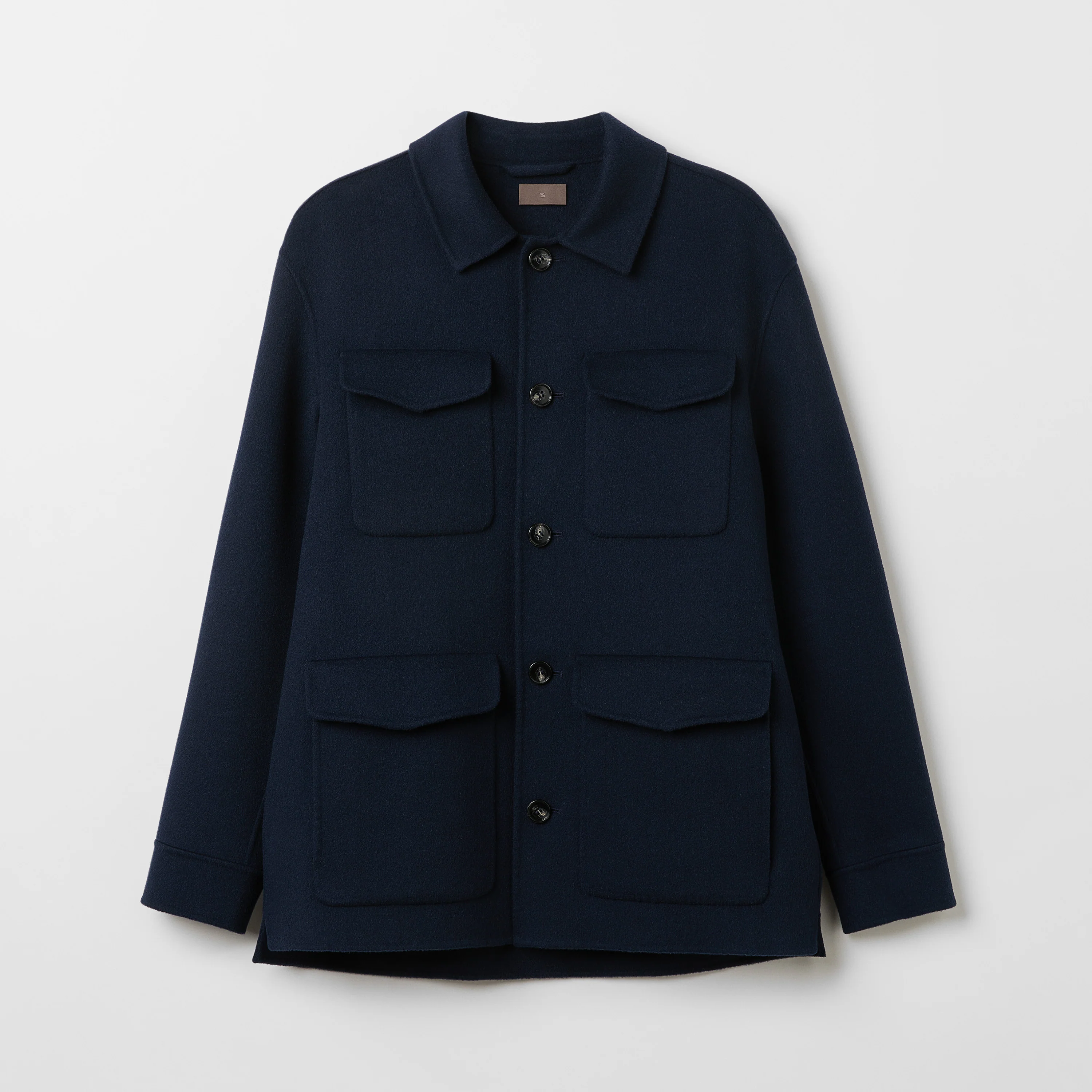 Men's Doublé Wool-Cashmere Jacket - Image 5