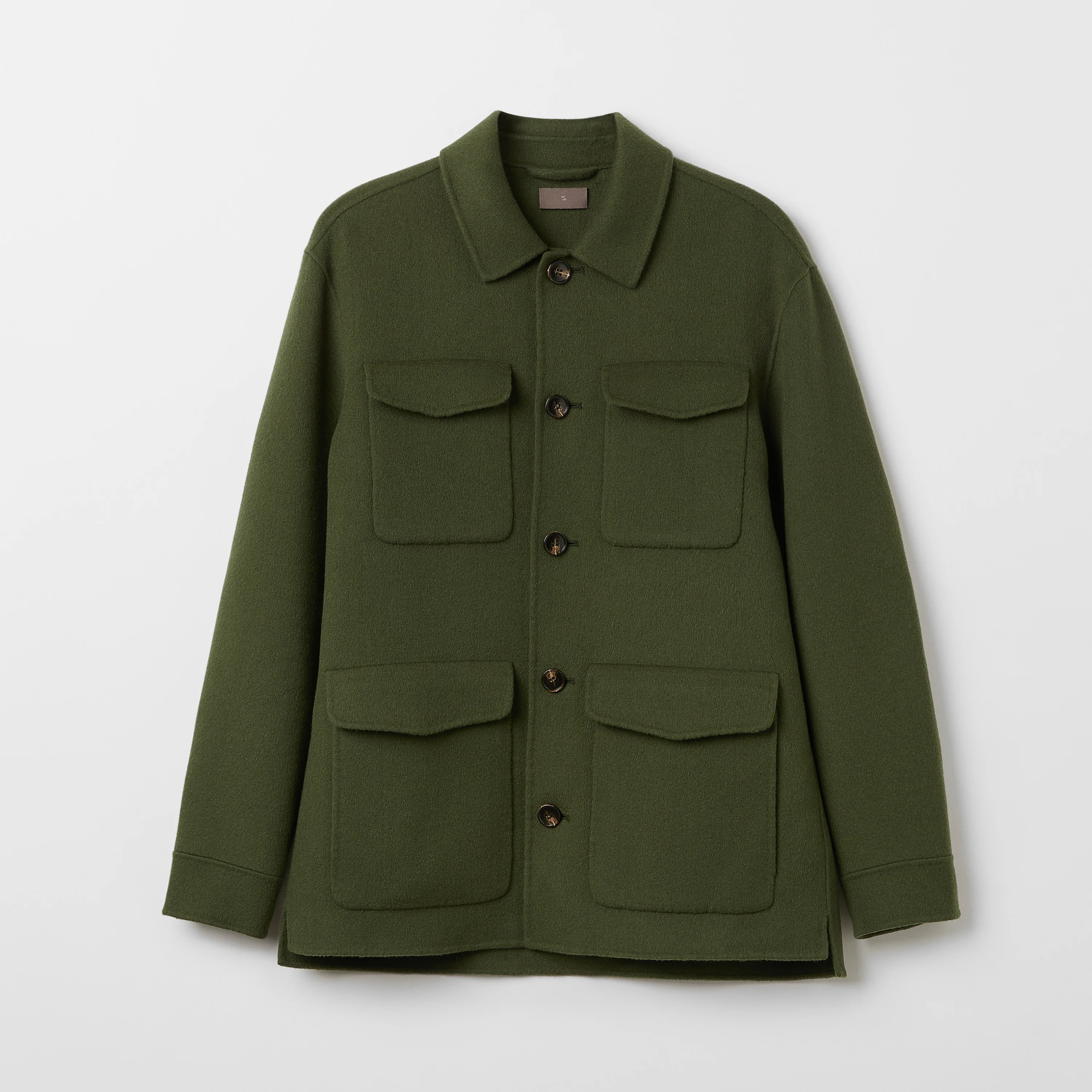 Men's Doublé Wool-Cashmere Jacket - Image 9