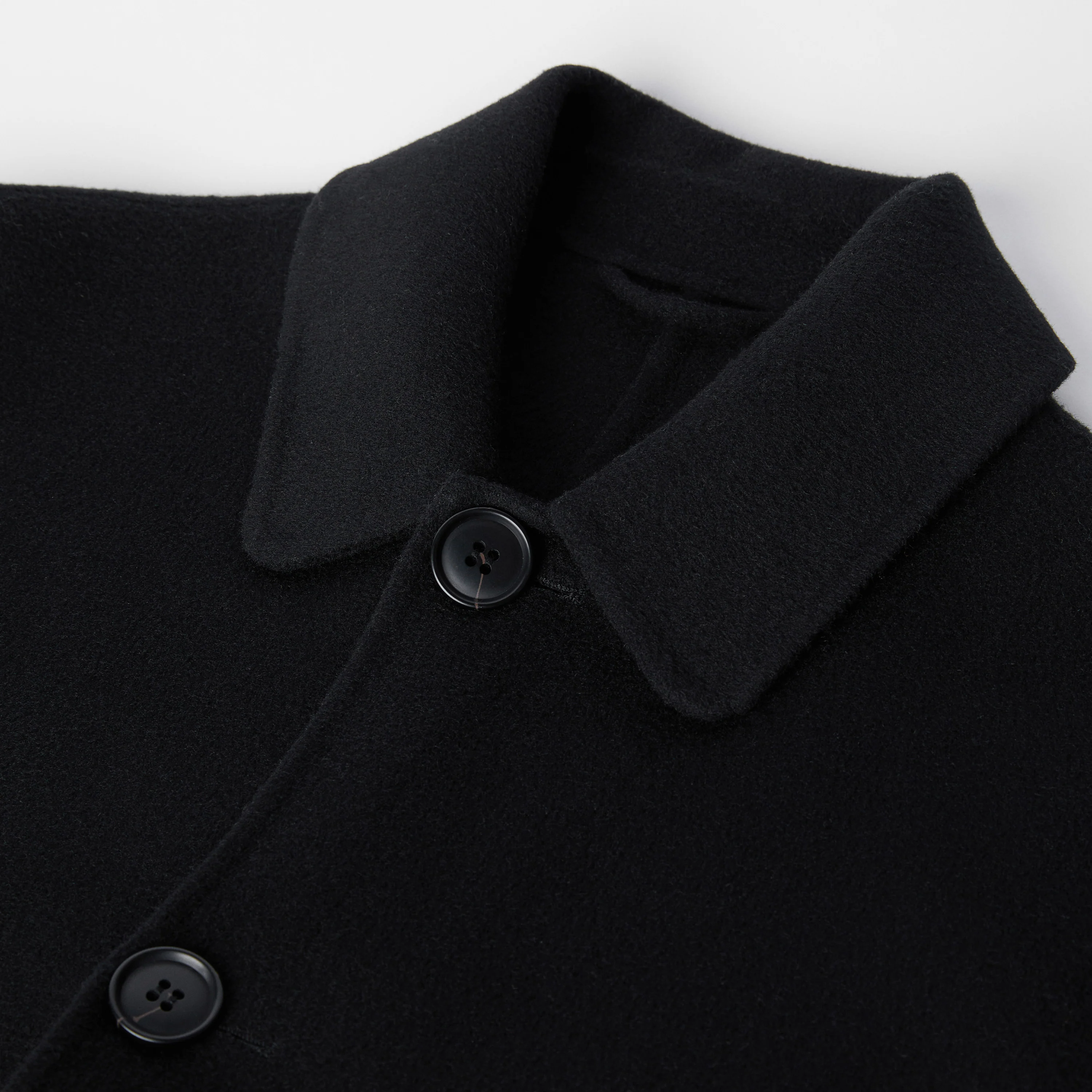 Men's Doublé Wool-Cashmere Patch Pocket Coat - Image 5