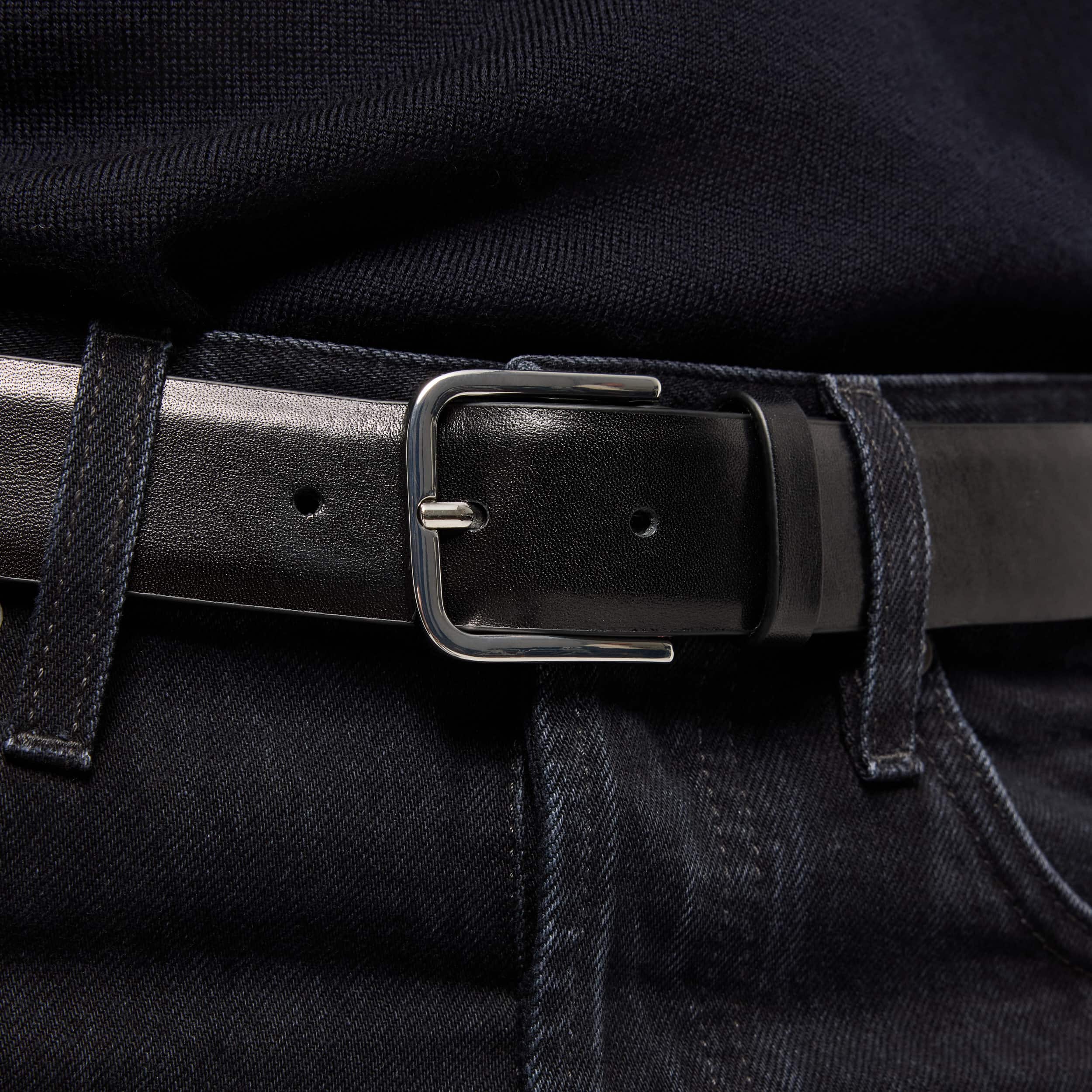 Men's Leather Belt 35mm - Image 3