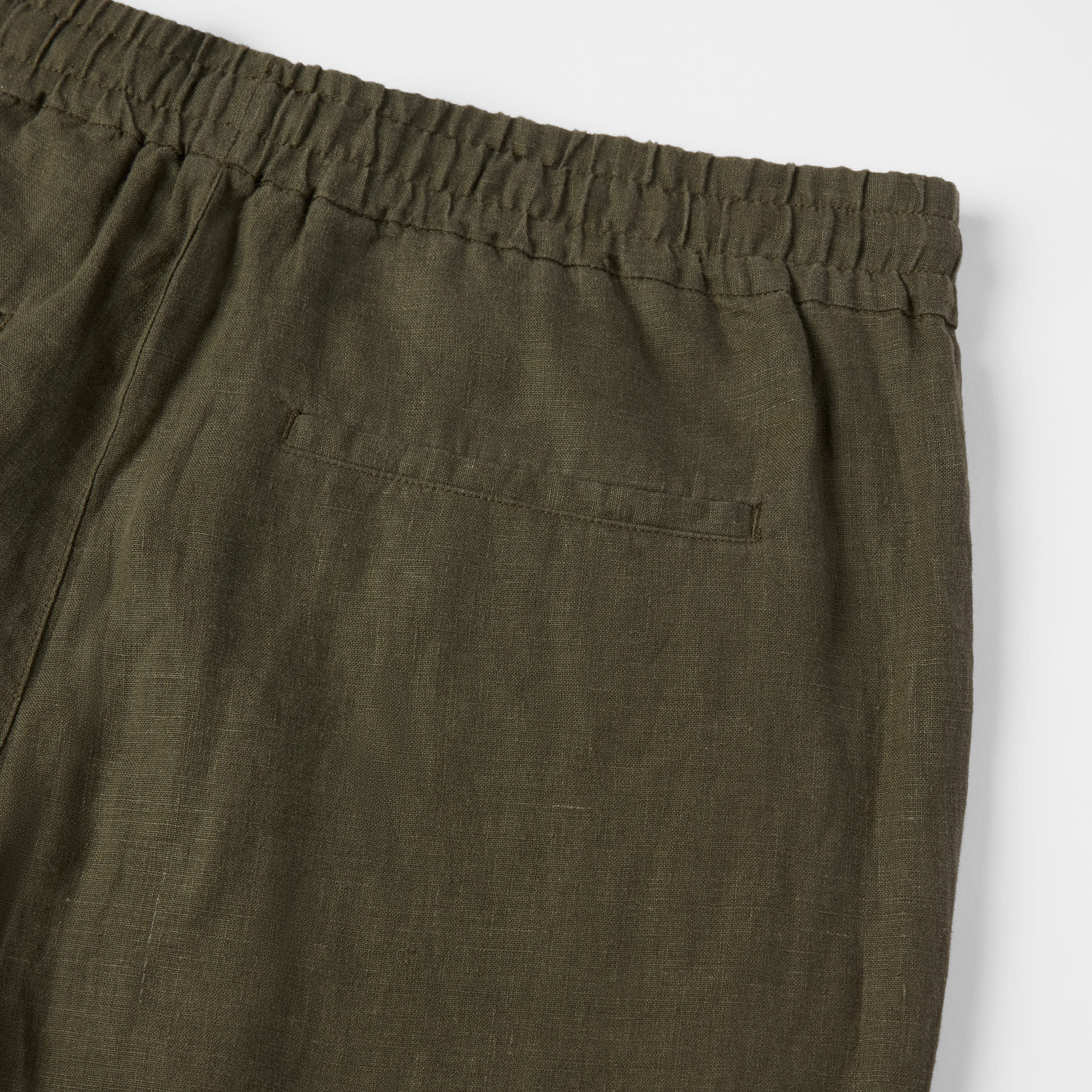 Men's Linen Drawstring Trousers - Image 10