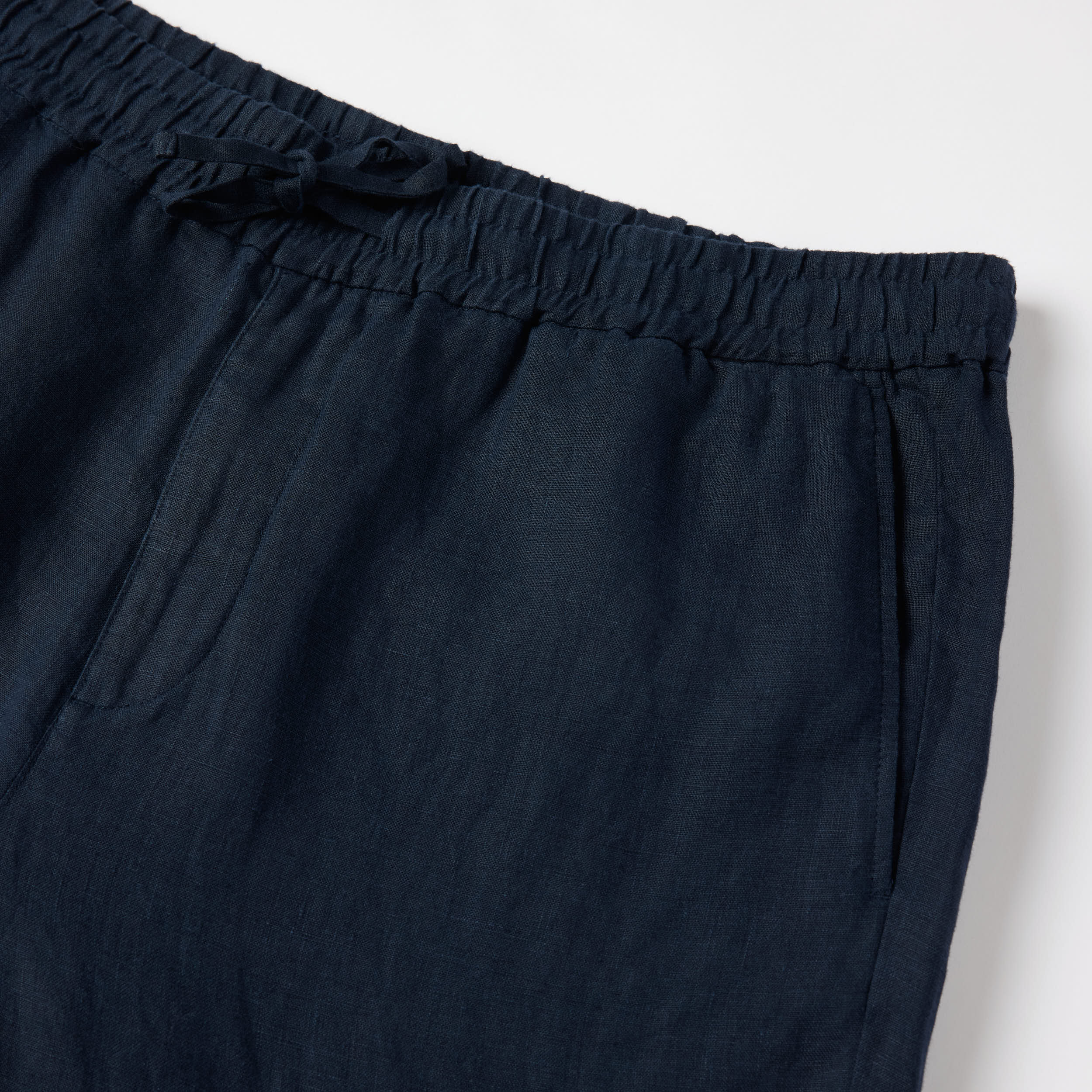 Men's Linen Drawstring Trousers - Image 16