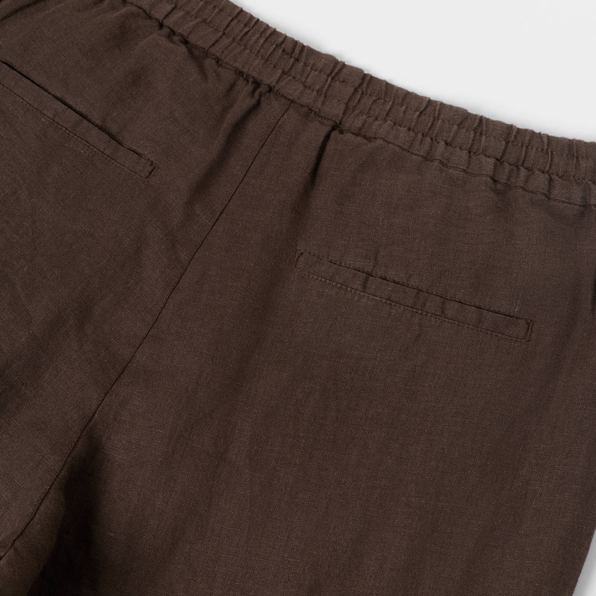 Men's Linen Drawstring Trousers - Image 21