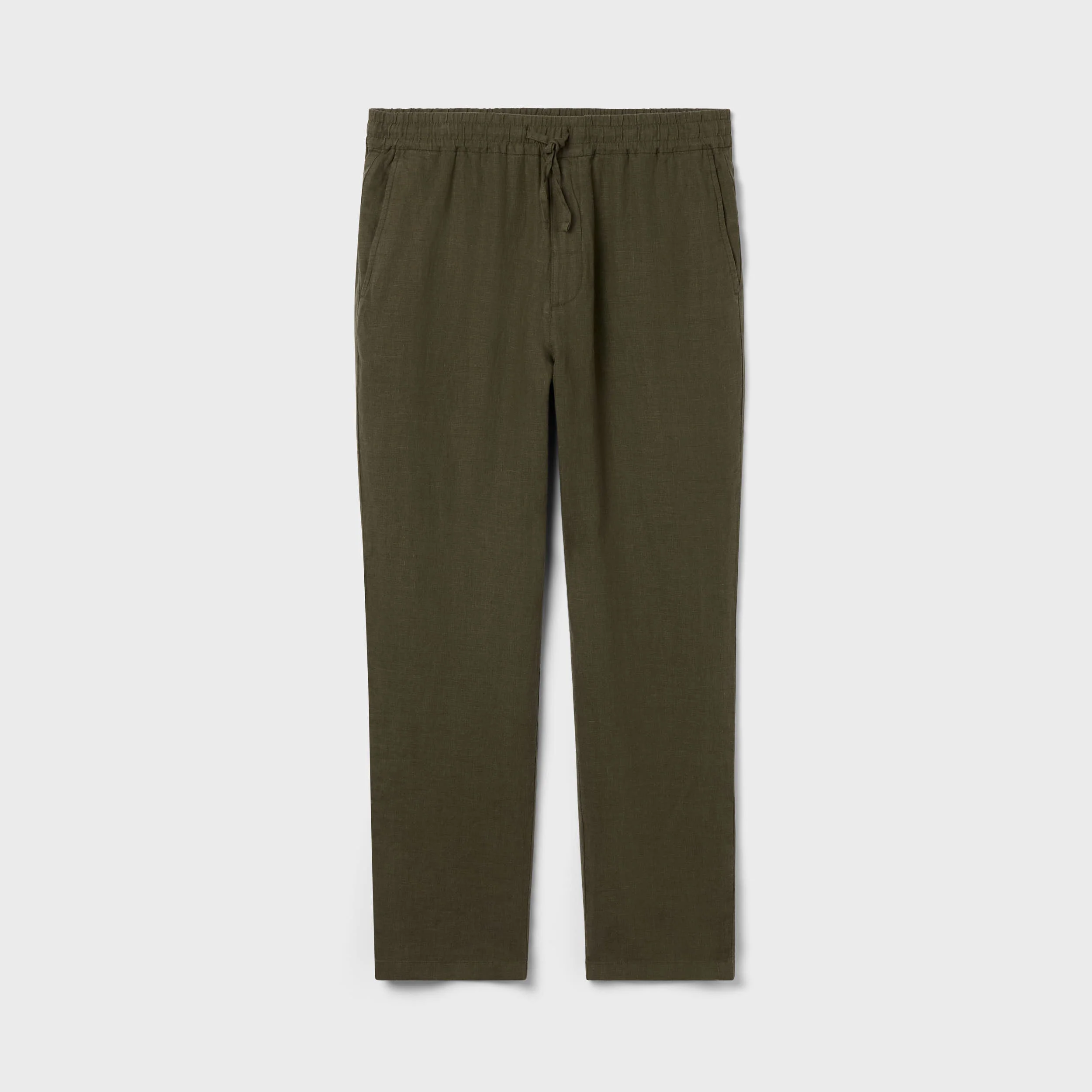 Men's Linen Drawstring Trousers - Image 5
