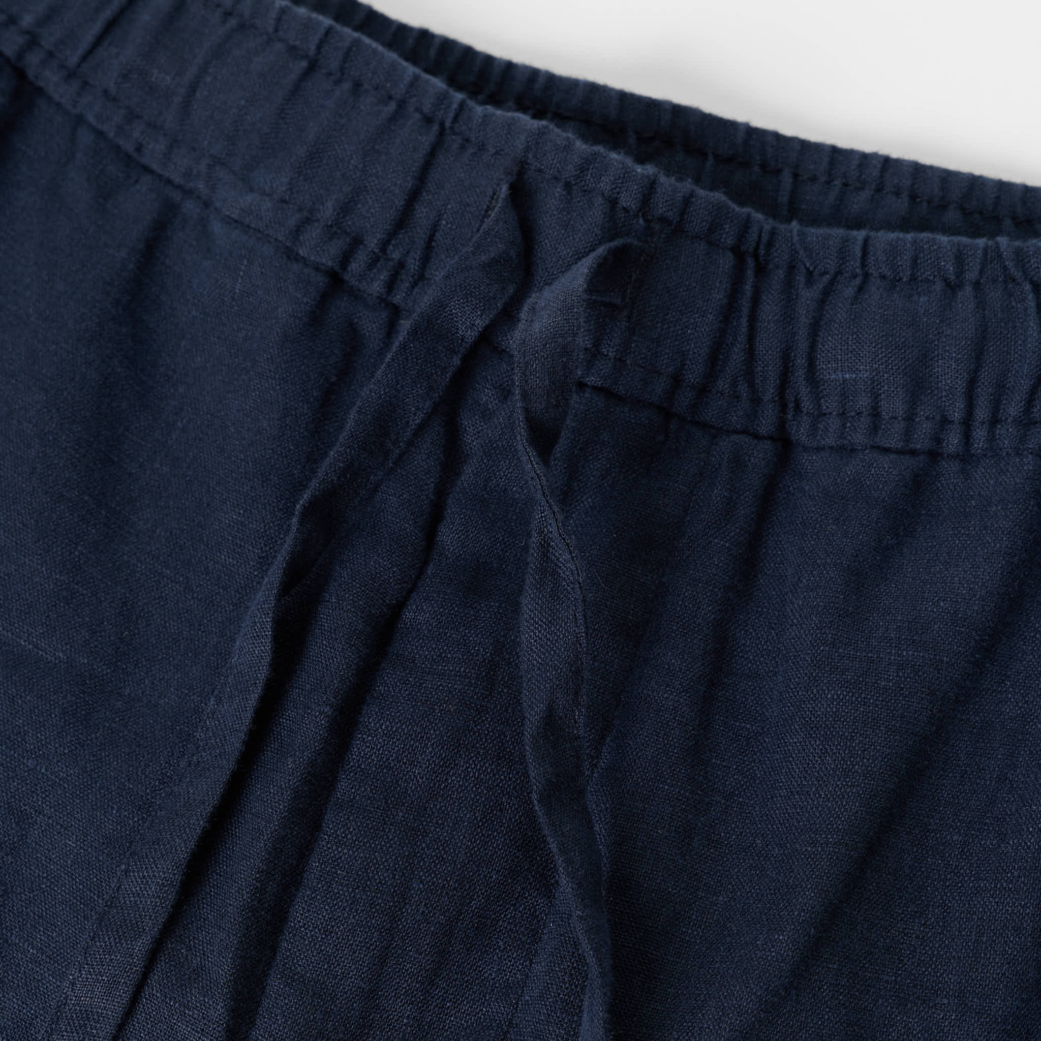 Men's Linen Drawstring Shorts - Image 8