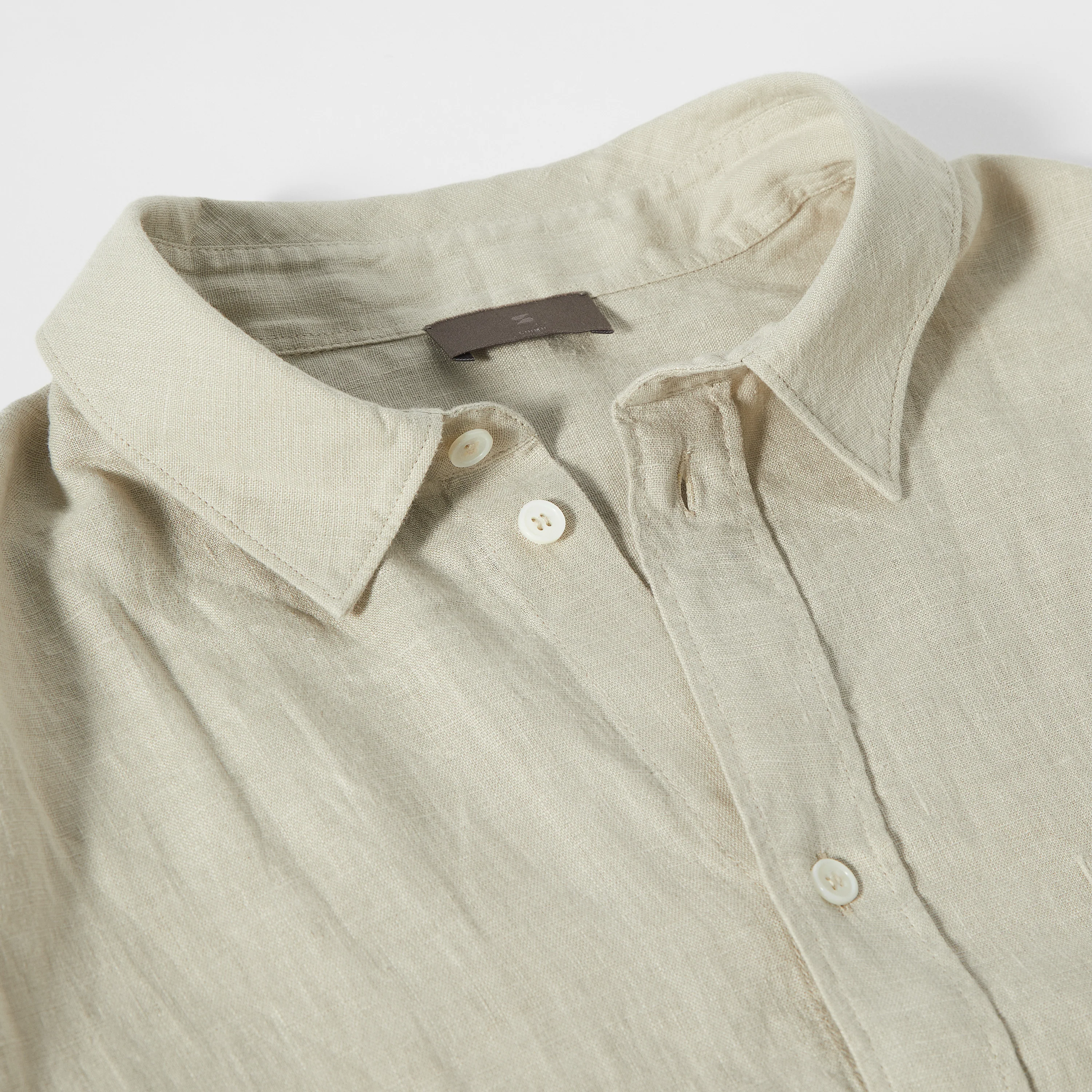 Men's Linen Short Sleeve Shirt - Image 4