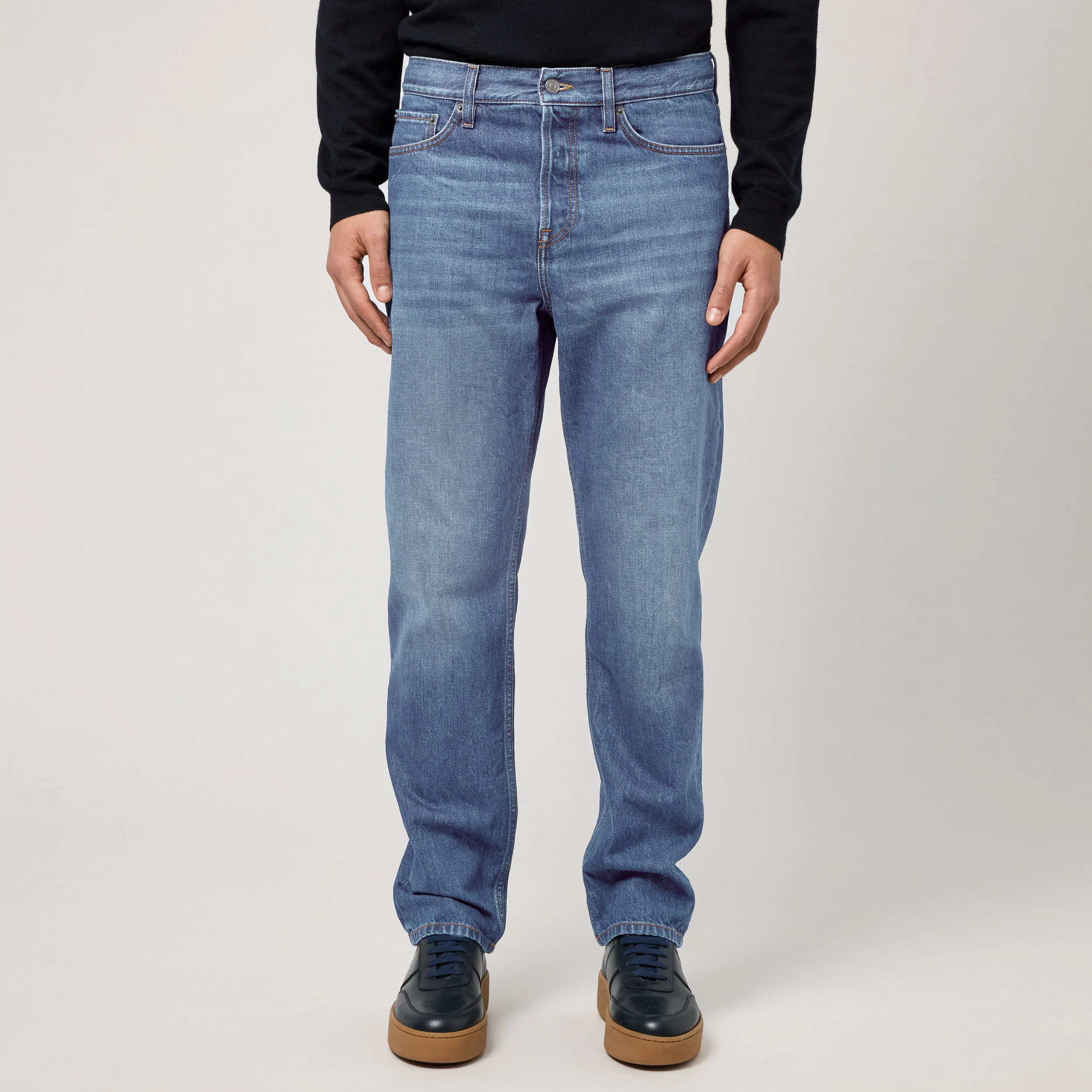 Men's Regular Fit Tapered Denim - Image 3