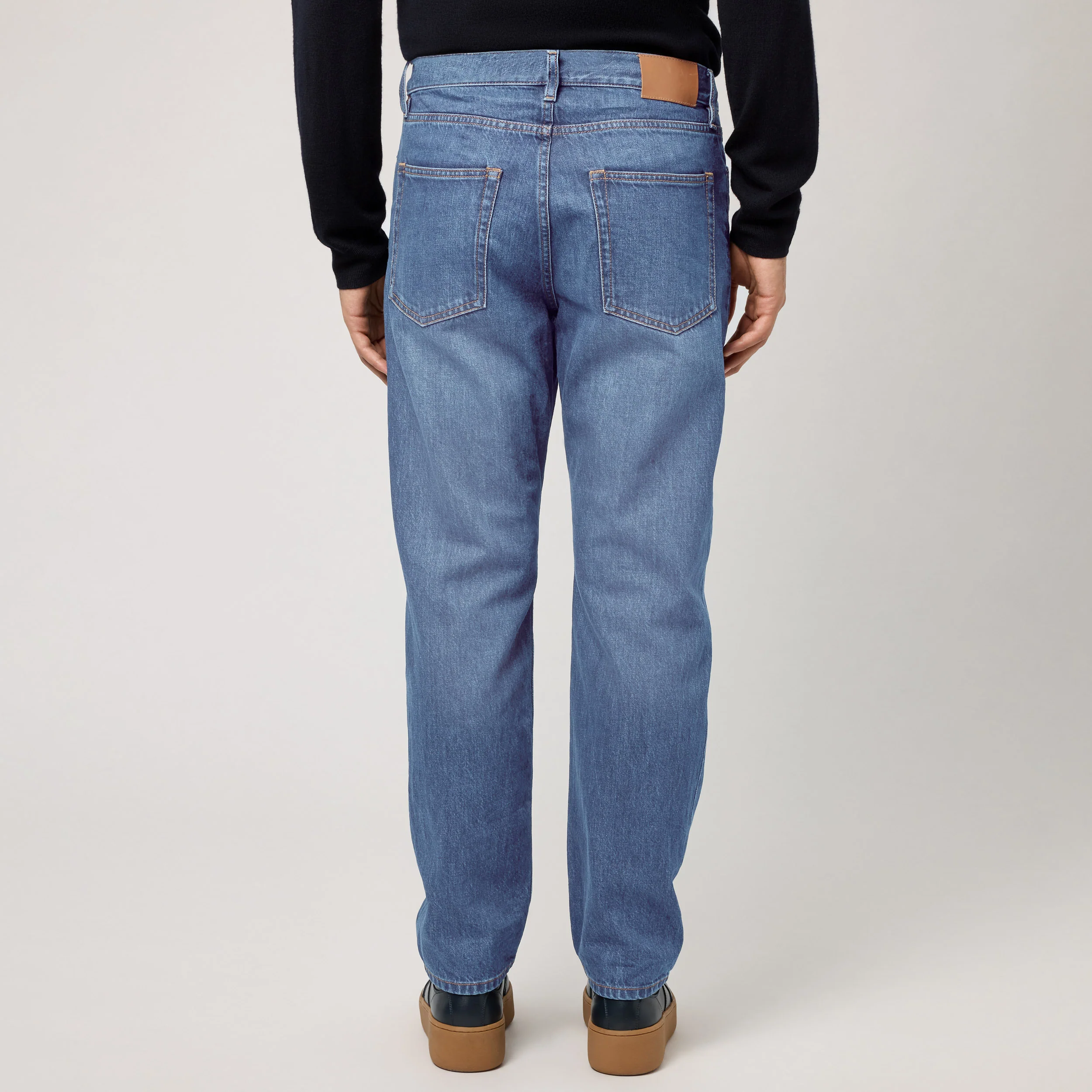 Men's Regular Fit Tapered Denim - Image 5