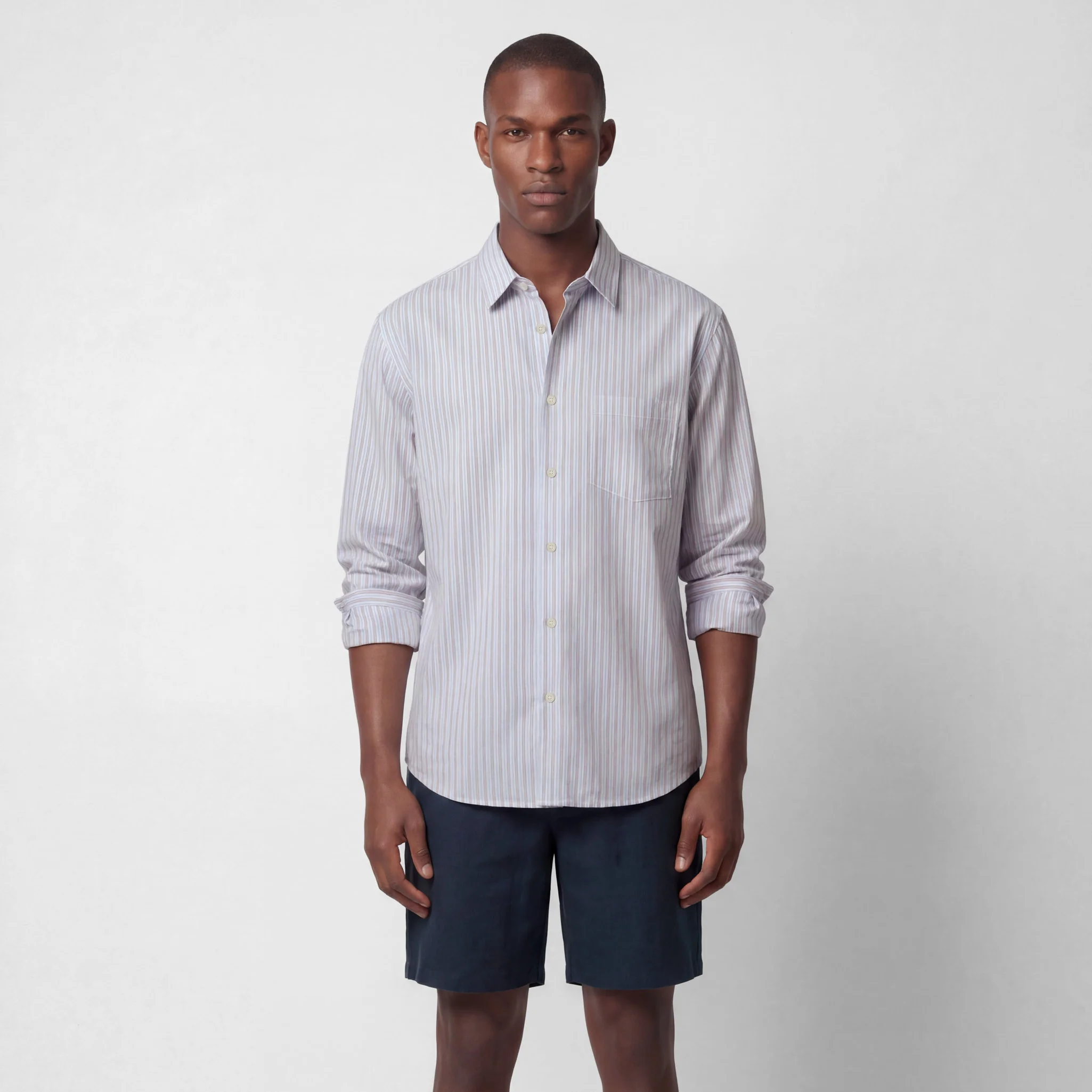 Men's Regular Light Cotton Shirt - Image 10